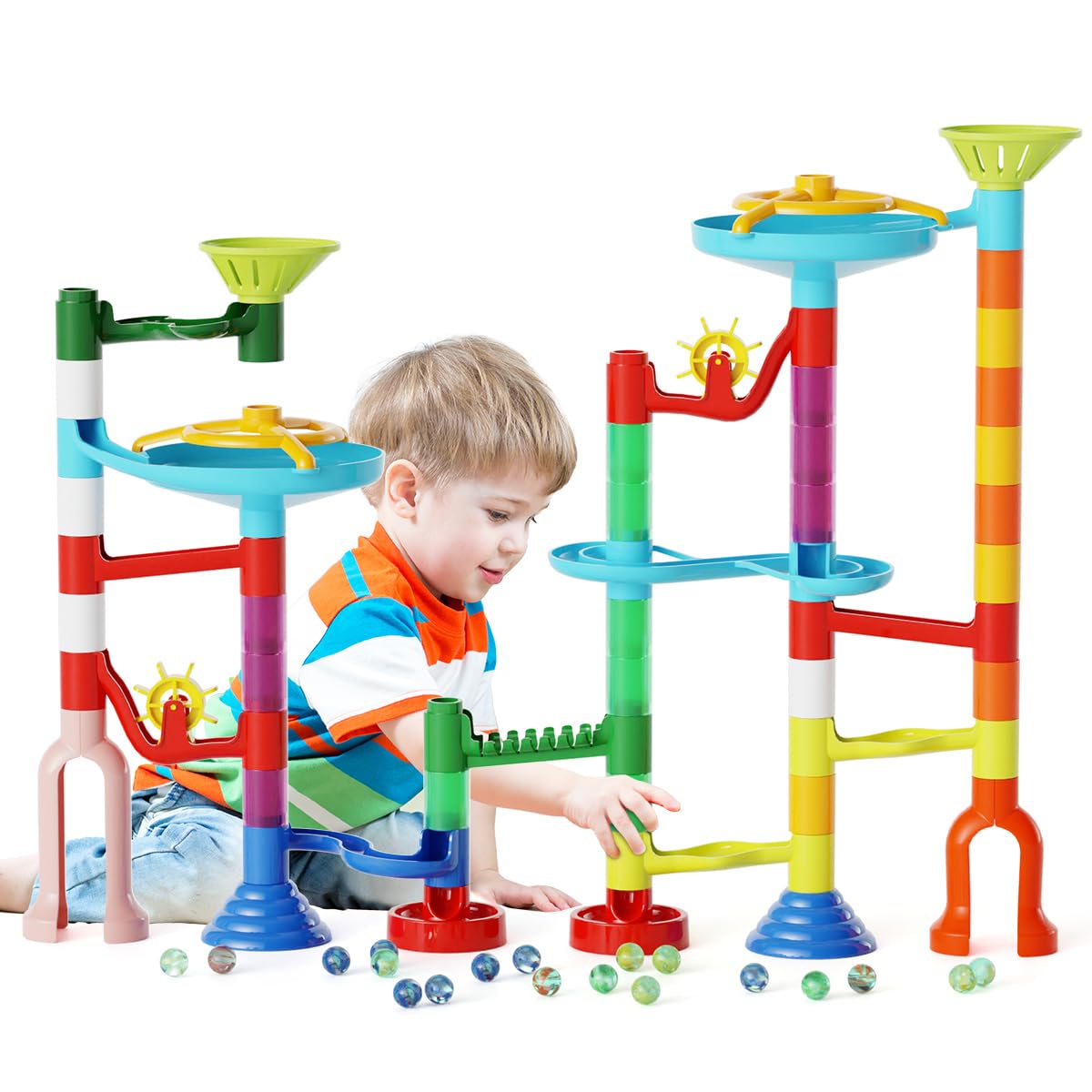 Foto 2 pulgar | Juguete Maxtronic De Marble Run, 110 Unidades, Con 60 Canicas, Para Niños De Más De 3 Años - Venta Internacional.