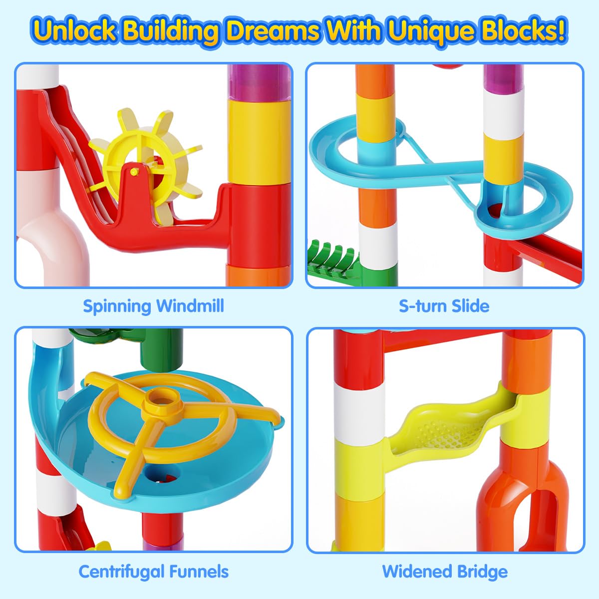 Foto 5 pulgar | Juguete Maxtronic De Marble Run, 110 Unidades, Con 60 Canicas, Para Niños De Más De 3 Años - Venta Internacional.