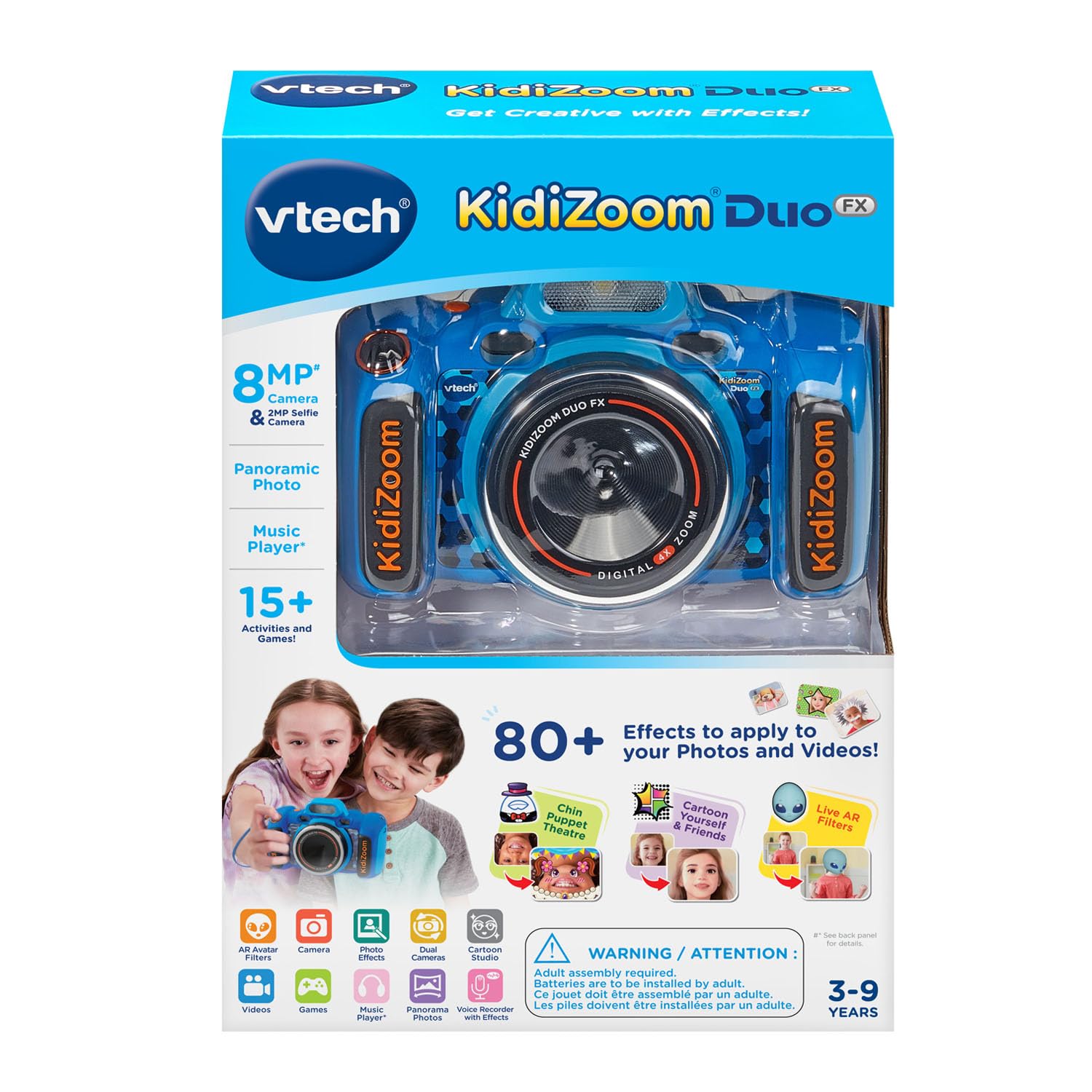 Foto 8 pulgar | Cámara Vtech Kidizoom Duo Fx Para Niños Cámaras Duales Digitales Azules - Venta Internacional.