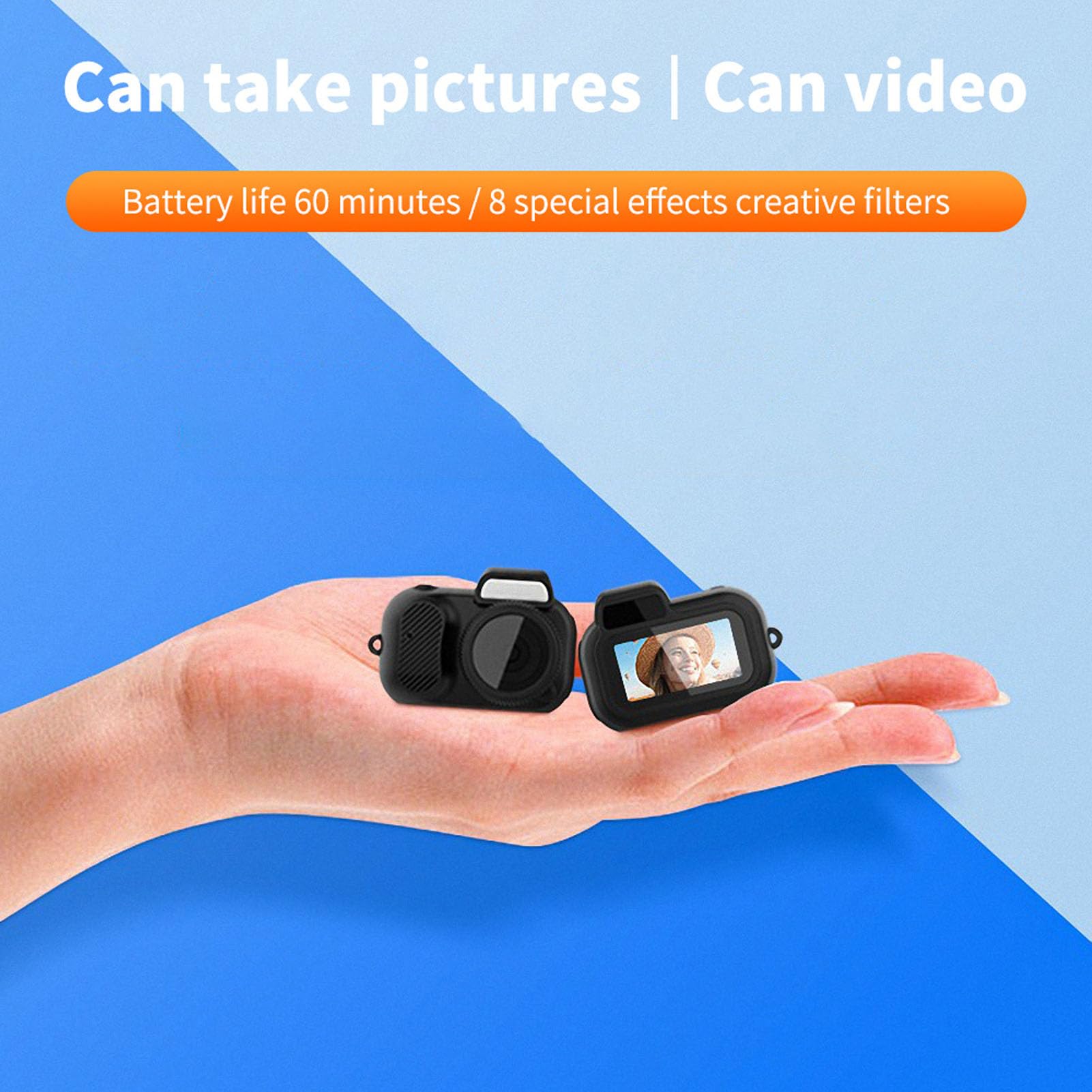 Foto 4 pulgar | Cámara Digital Genérica Para Niños 1080p Con Pantalla De 0.96 Pulgadas, 180 Mah - Venta Internacional.