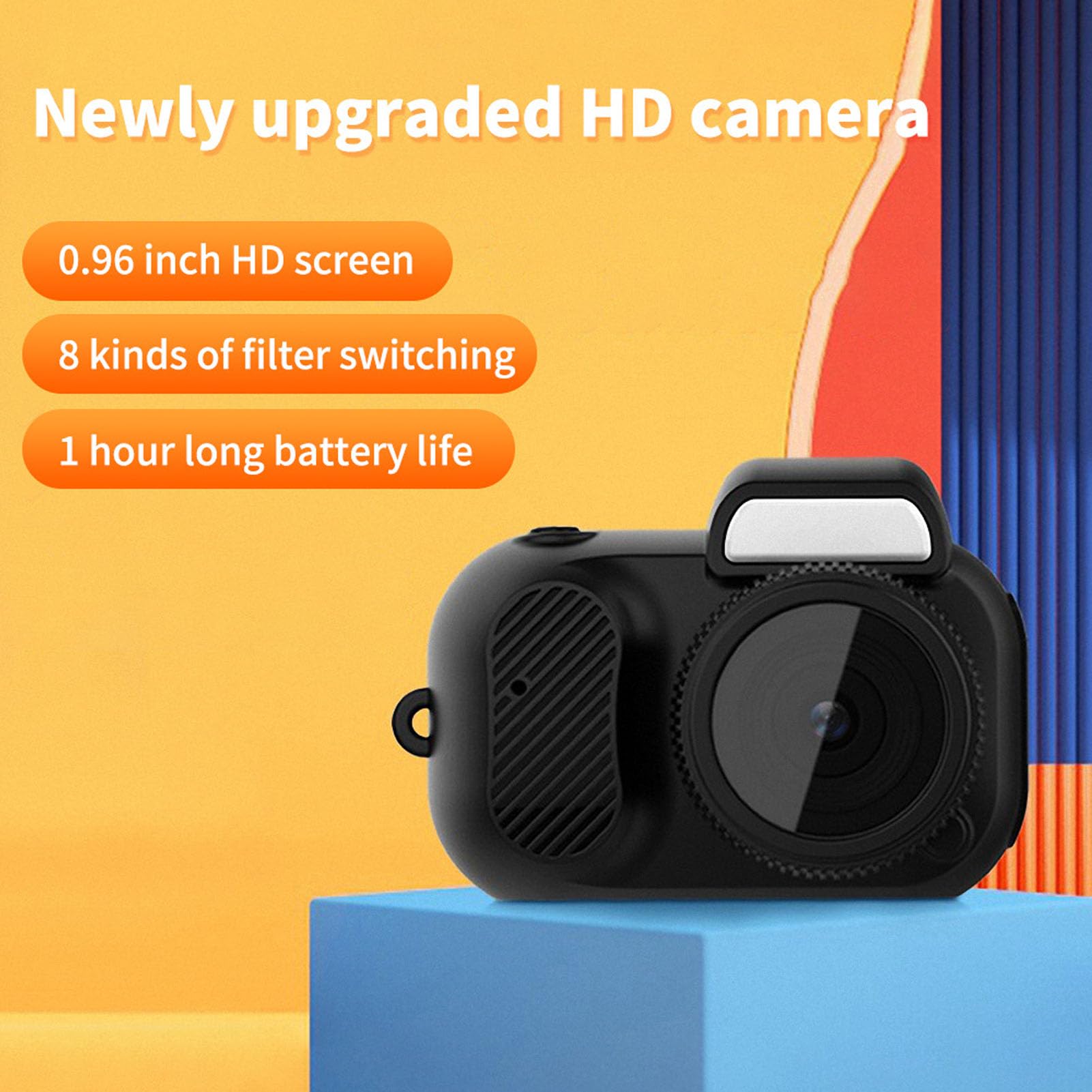 Foto 7 pulgar | Cámara Digital Genérica Para Niños 1080p Con Pantalla De 0.96 Pulgadas, 180 Mah - Venta Internacional.