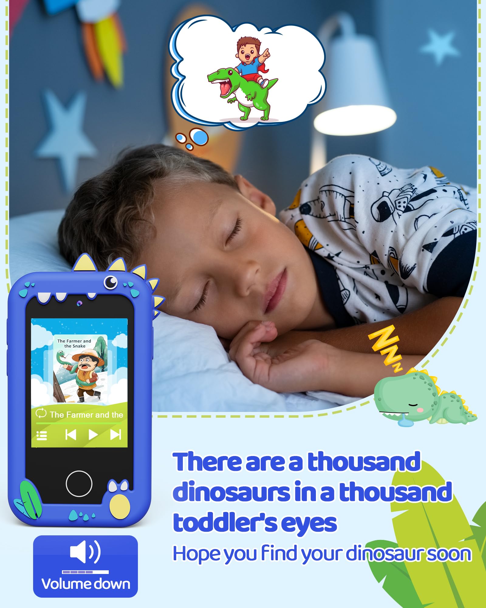 Foto 7 pulgar | Teléfono Inteligente Para Niños Kokodi Con Pantalla Táctil Hd De Doble Cámara De 8 Gb - Venta Internacional.
