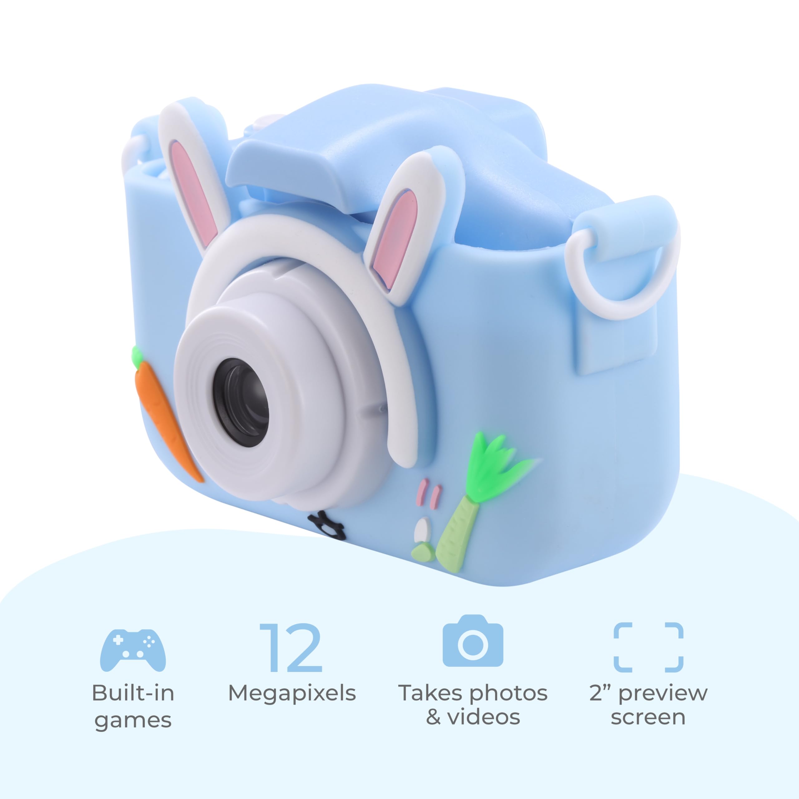 Foto 5 pulgar | Cámara Infantil Vivitar Kids Tech 12mp 1080p Hd Usb Recargable - Venta Internacional.