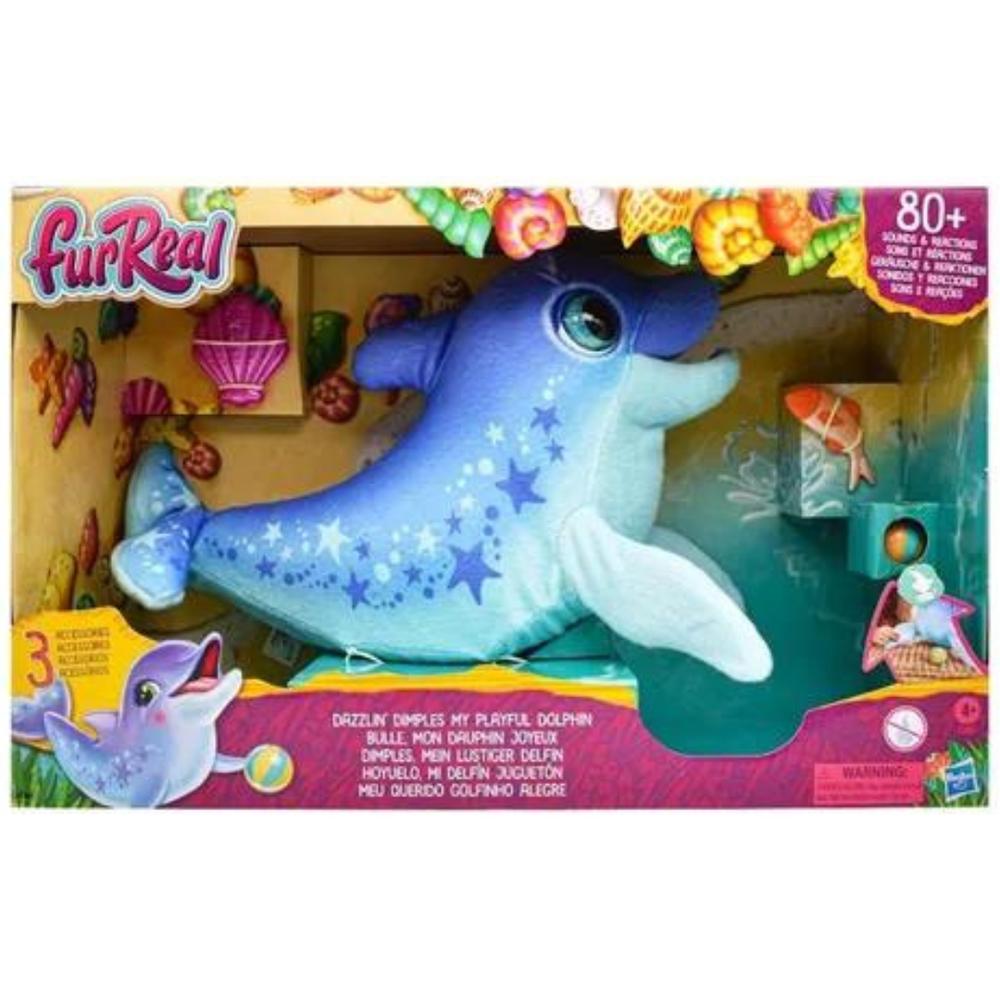 Foto 3 | Muñeco Interactivo FurReal Dazzlin Azul mi Delfín Juguetón