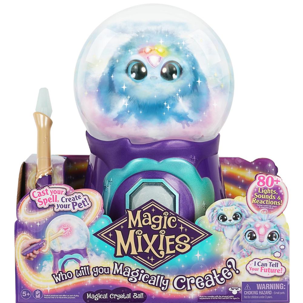 Foto 5 | Muñeco Interactivo Sorpresa Magic Mixies Bola De Cristal color Azul