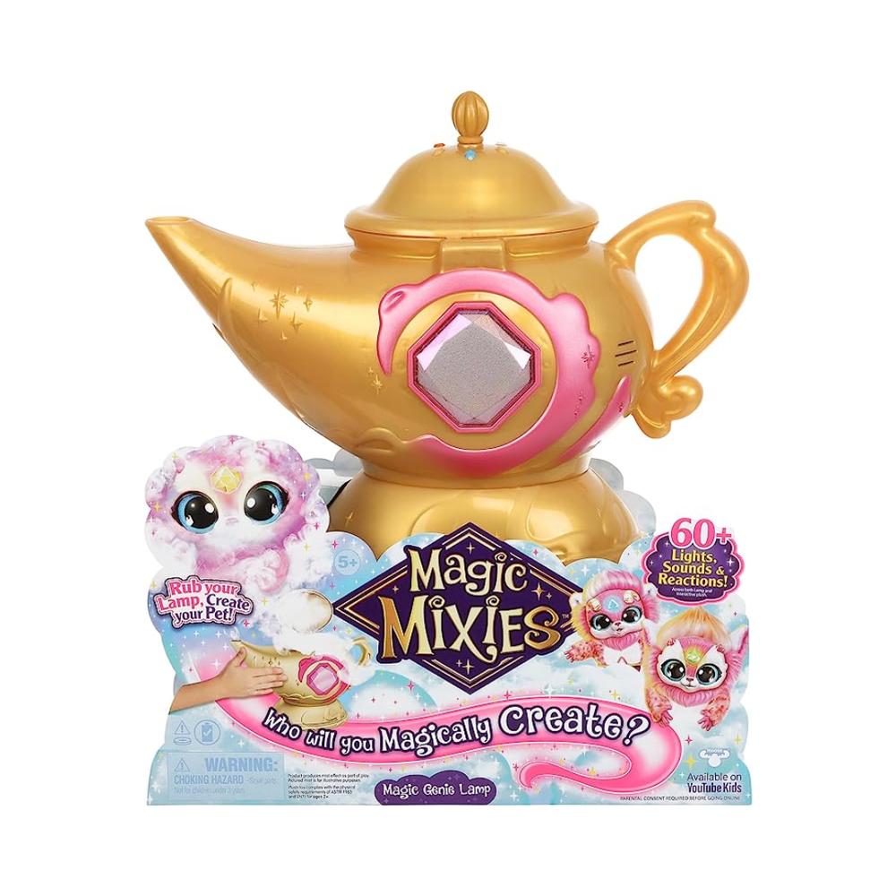 Foto 6 pulgar | Peluche Interactivo Magic Mixies Magic Genie Lamp With Pink