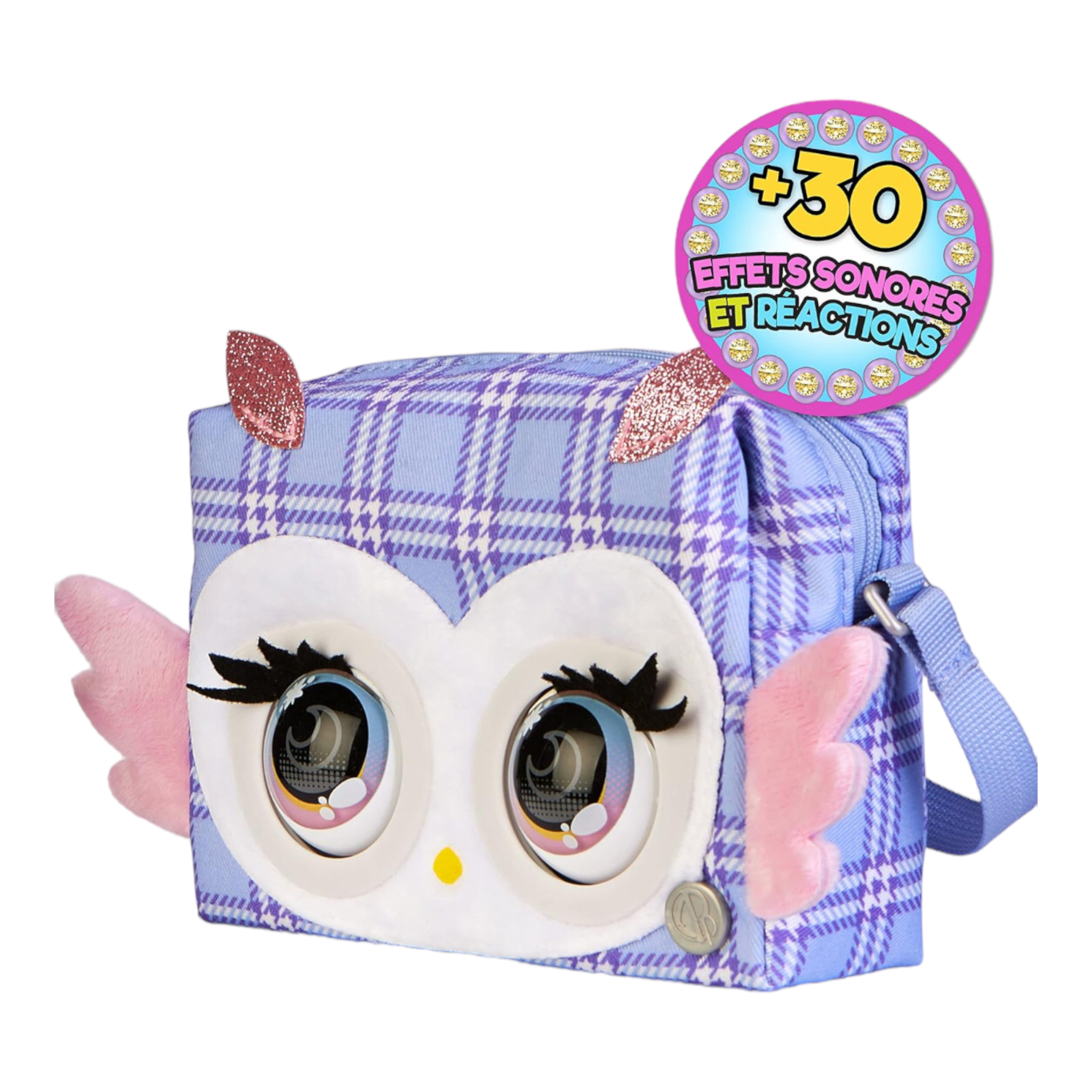 Foto 5 pulgar | Juguete Spin Master Purse Pets Print Owl Bolsa