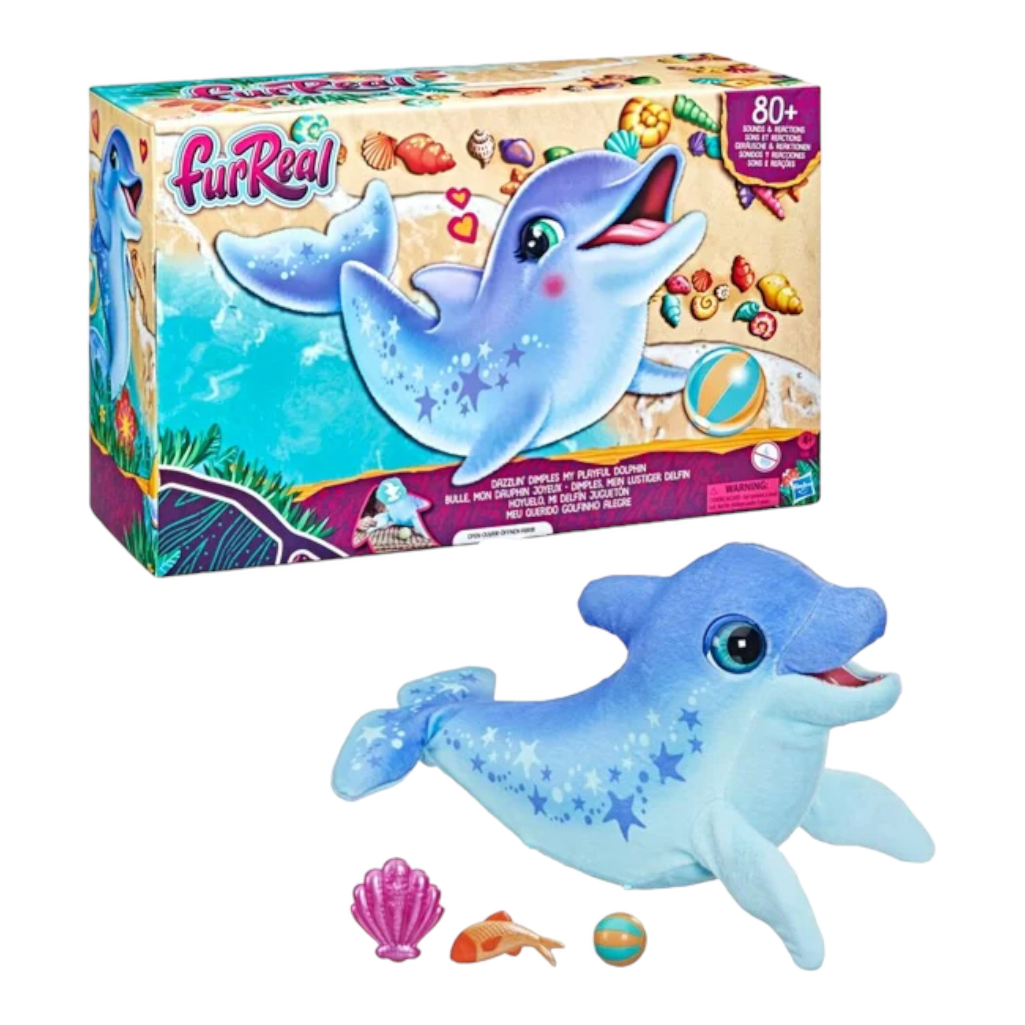 Hasbro Furreal Dazzlin Dimples Mi Delfín Juguetón Hasbro
