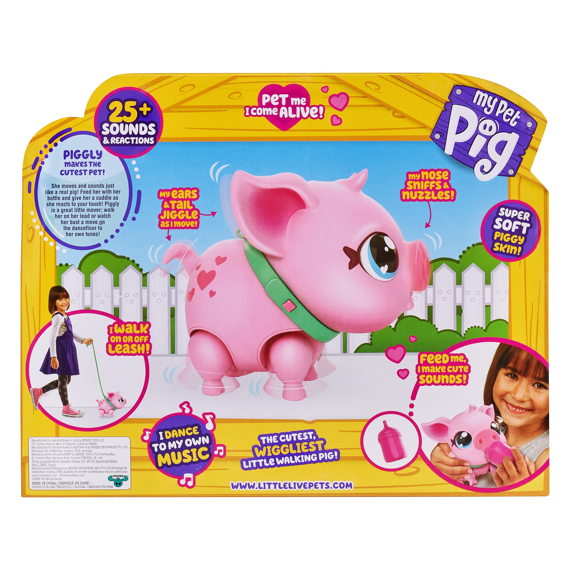 Foto 4 pulgar | Venta Internacional - Juguete Interactivo Pig Little Live Pets My Pet Pig Piggly