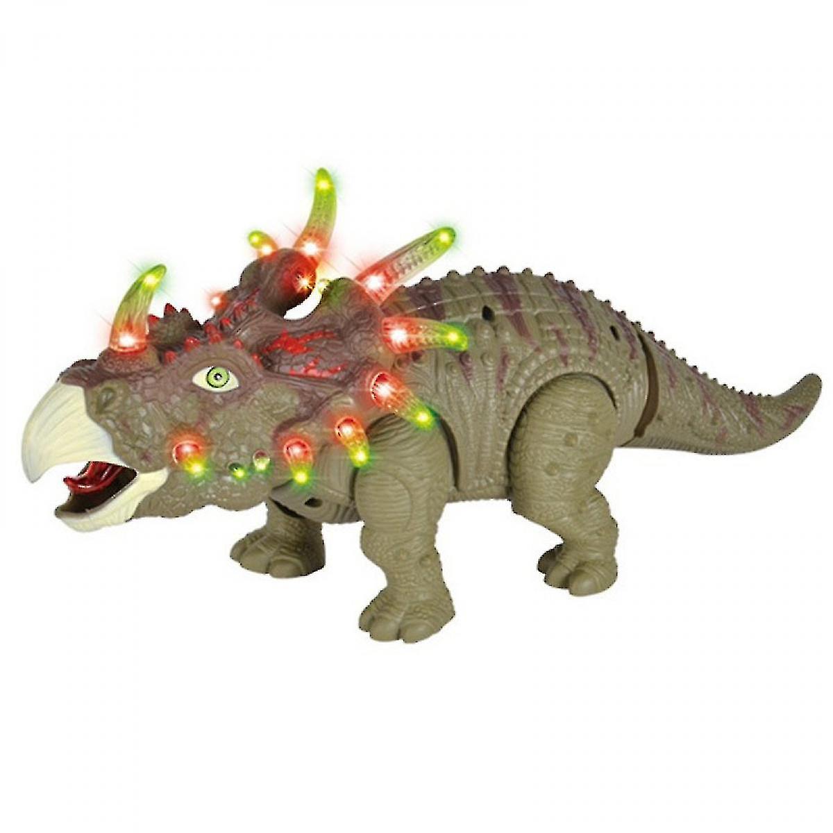 Foto 3 pulgar | Venta Internacional - Juguete De Dinosaurio Walking Triceratops Con Sonidos Para Niños Mayores De 3 Años