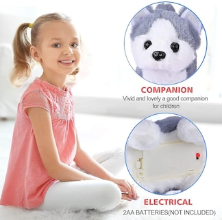 Foto 2 | Perro Robot De Peluche Eléctrico Electrónico Interactivo - Venta Internacional.