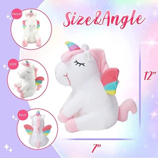 Foto 4 | Peluche De Unicornio Con Forma De Animal De Peluche Con Luces Led - Venta Internacional.