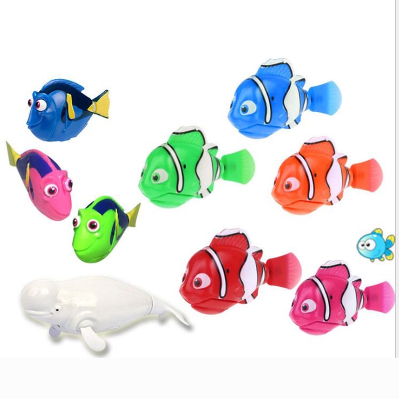 Foto 3 pulgar | Divertido Juguete Electrónico Para Nadar Peces Para Mascotas, Funciona Con Pilas - Venta Internacional.