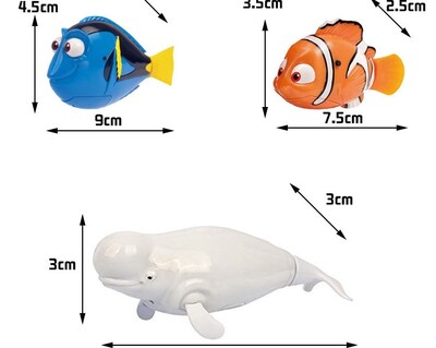 Foto 4 | Divertido Juguete Electrónico Para Nadar Peces Para Mascotas, Funciona Con Pilas - Venta Internacional.