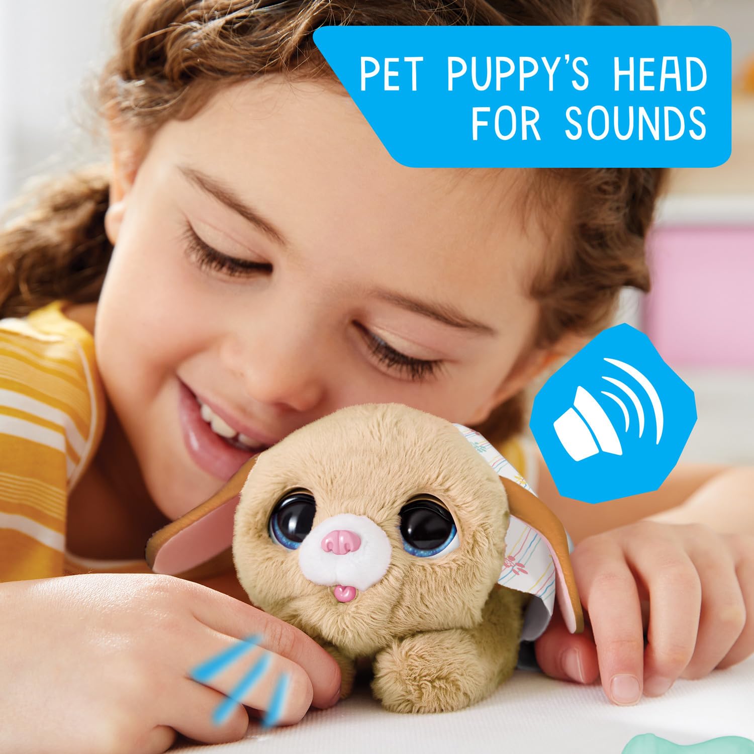 Foto 5 pulgar | Mascota Interactiva Just Play FurReal Newborn Puppy para Niños de 4+ años - Venta Internacional