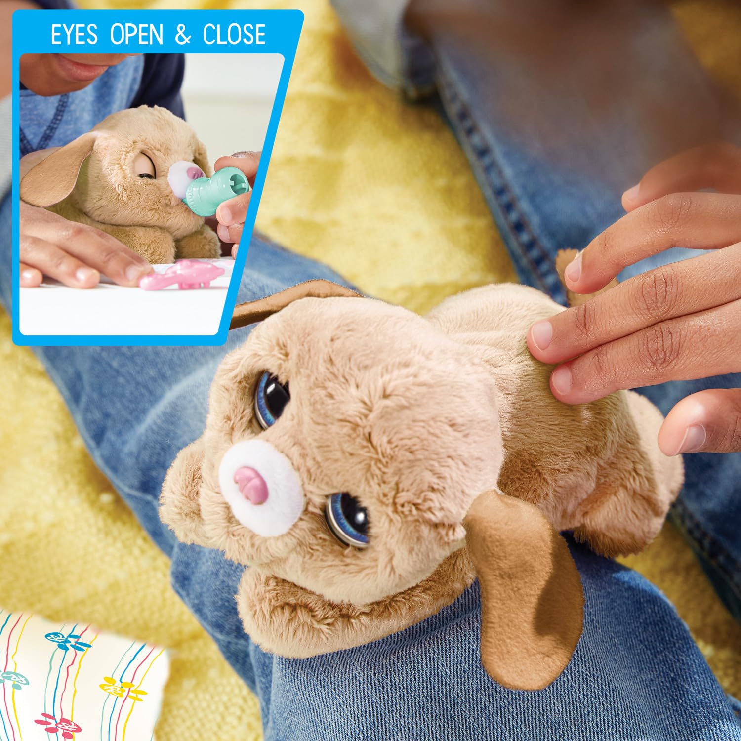 Foto 6 pulgar | Mascota Interactiva Just Play FurReal Newborn Puppy para Niños de 4+ años - Venta Internacional