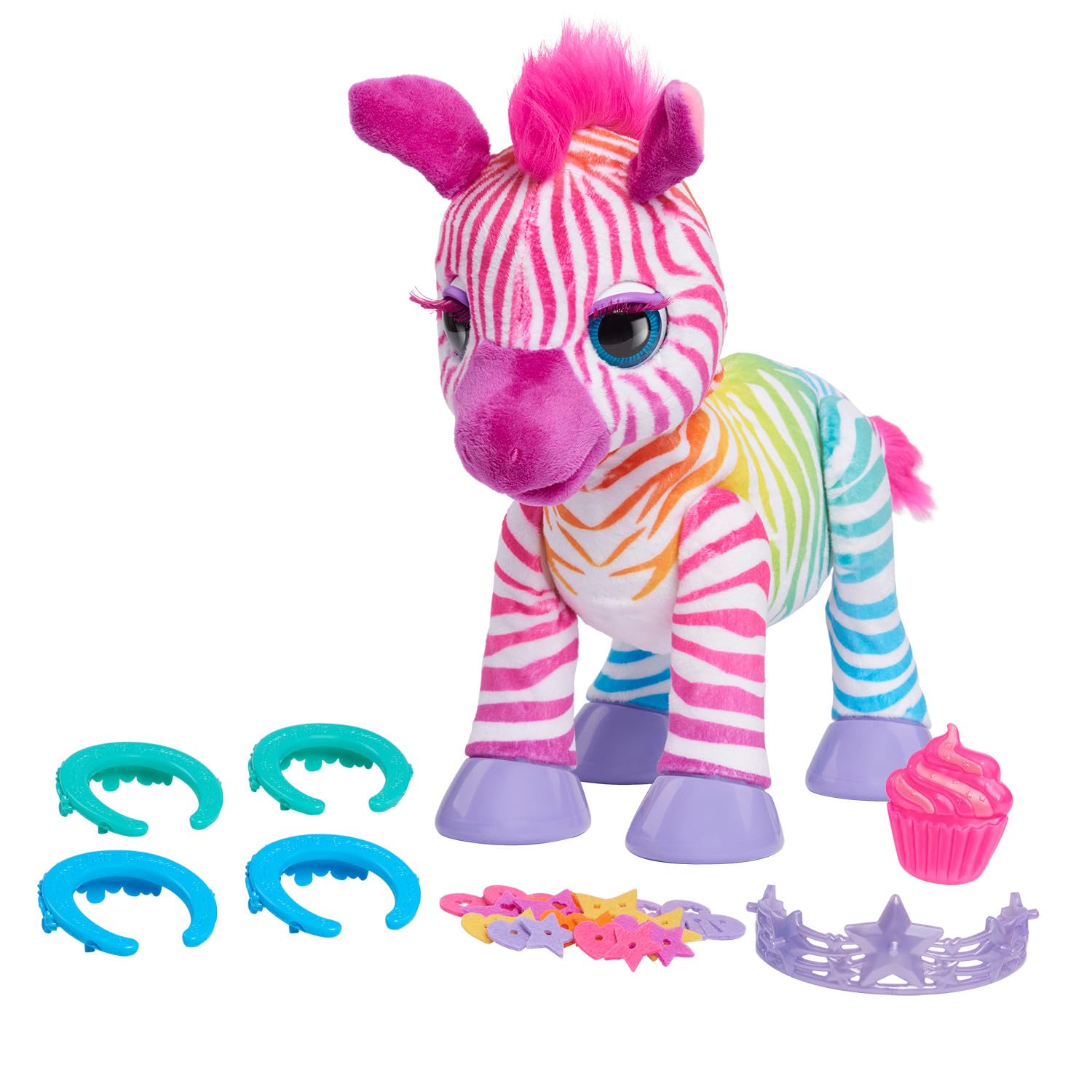 Foto 2 pulgar | Juguete Just Play Furreal Zenya My Rainbow Zebra para Niños a Partir de 4 Años - Venta Internacional