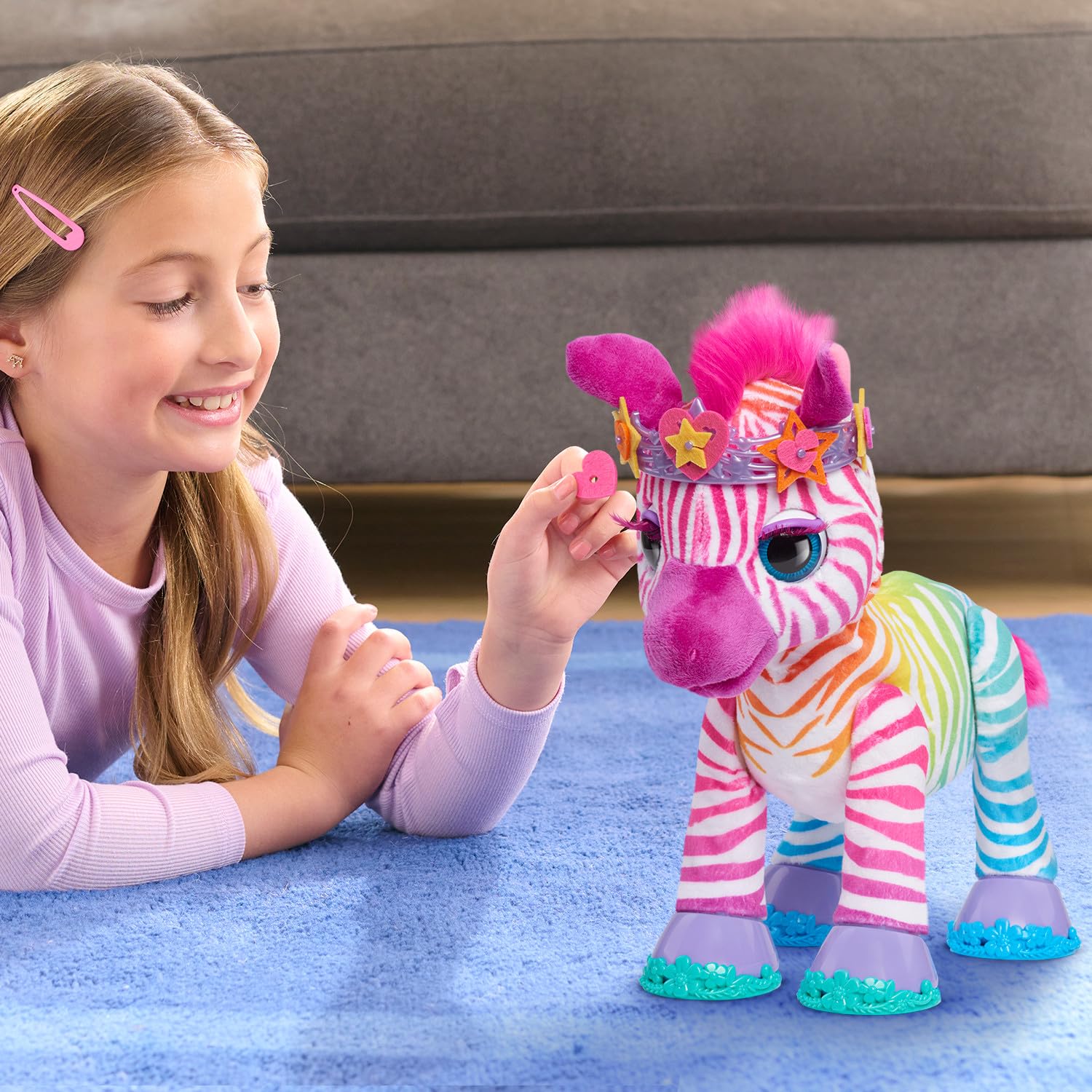 Foto 3 pulgar | Juguete Just Play Furreal Zenya My Rainbow Zebra para Niños a Partir de 4 Años - Venta Internacional