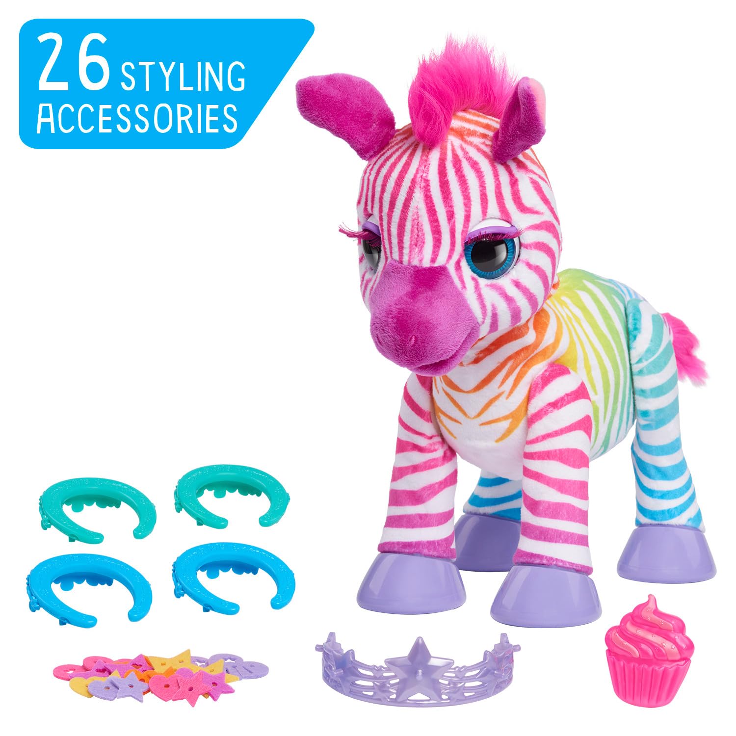 Foto 6 pulgar | Juguete Just Play Furreal Zenya My Rainbow Zebra para Niños a Partir de 4 Años - Venta Internacional