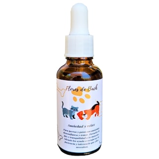 Foto 1 | Flores De Bach Para Mascotas, Ansiedad Y Relajación, 30 Ml - Venta Internacional.