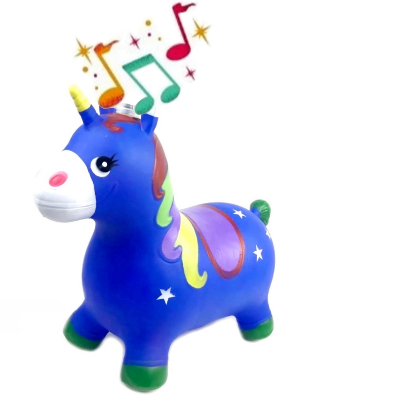 Foto 2 pulgar | Pony De Juguete Con Forma De Unicornio Que Salta Con Luces Y Sonidos Para Niños - Venta Internacional.