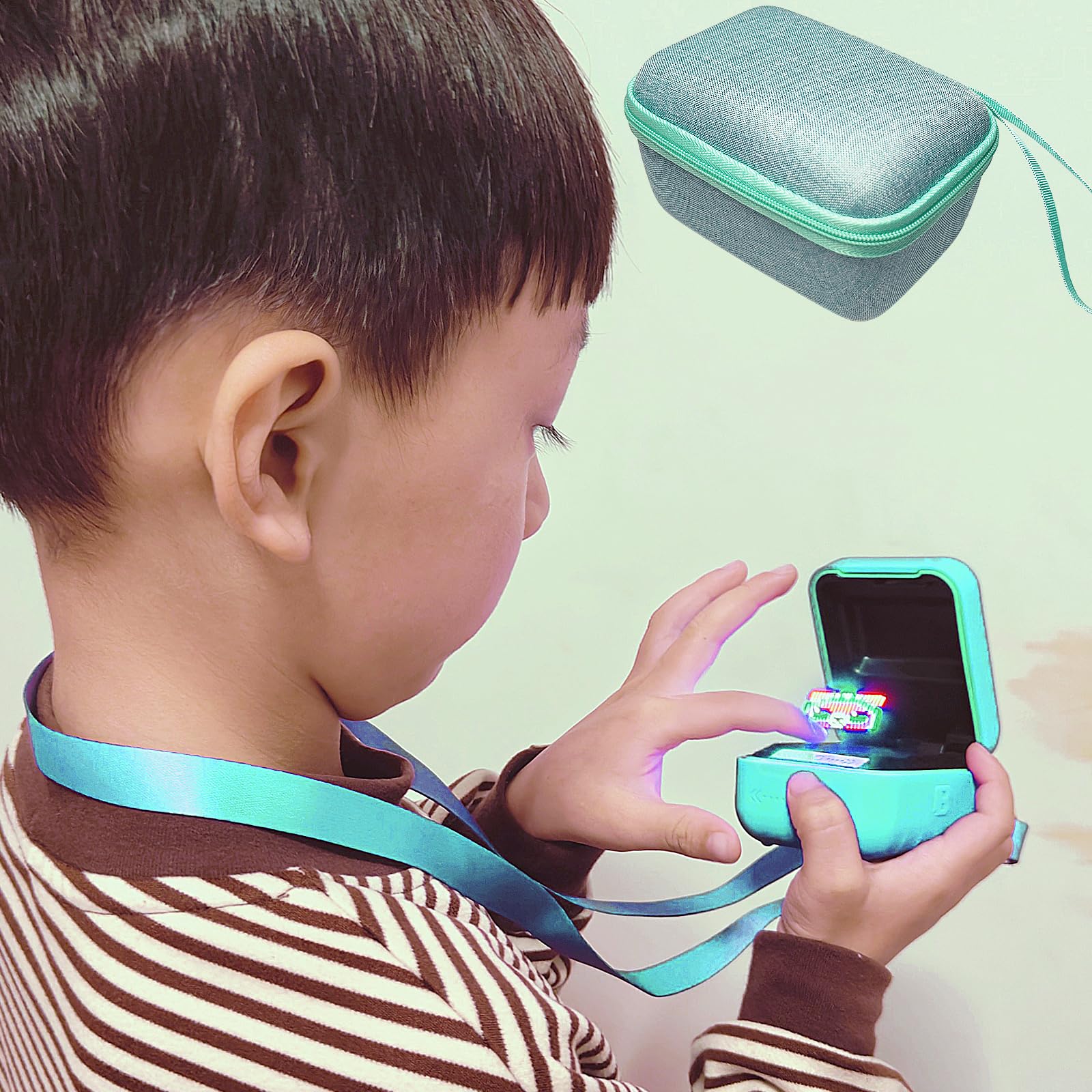 Foto 3 | Funda De Transporte Y Funda De Silicona Para El Juguete Interactivo Bitzee - Venta Internacional.