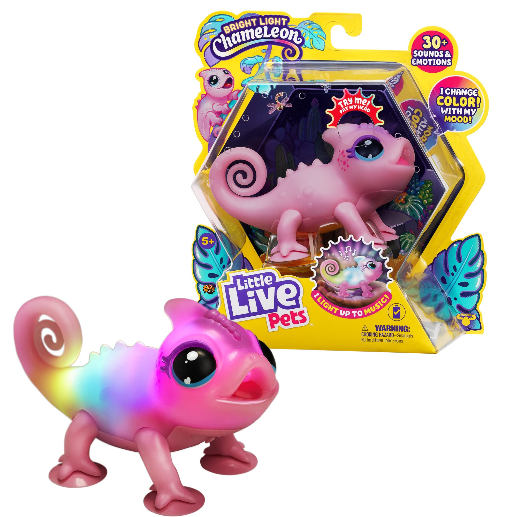 Foto 2 pulgar | Juguete Little Live Pets Lil' Chameleon S2 Single Pk Nova - Venta Internacional