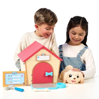 Foto 4 | Peluche Interactivo Little Live Pets My Puppy con Caseta - Venta Internacional