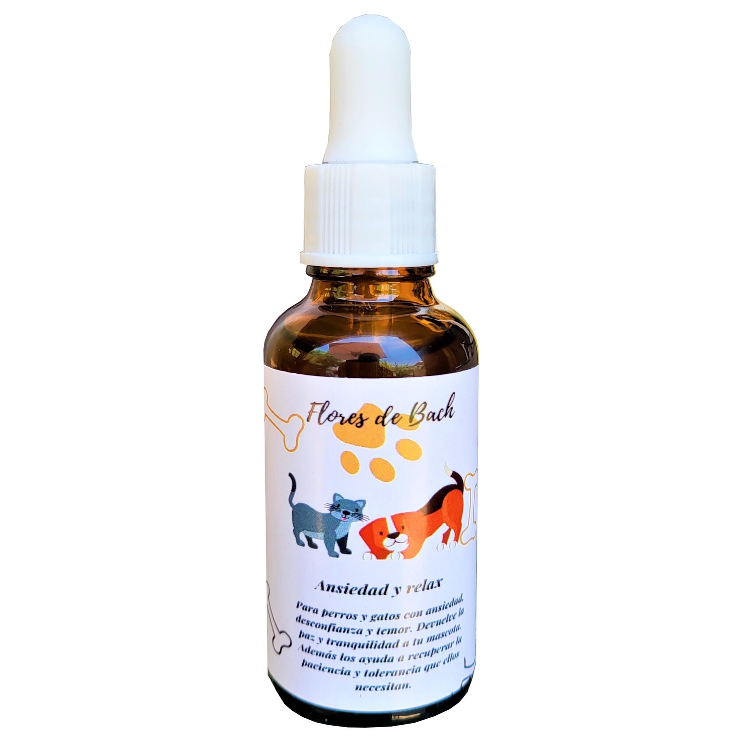 Foto 2 pulgar | Flores de Bach para Mascotas Ansiedad y Relajación 30 Ml - Venta Internacional