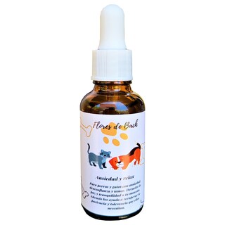 Foto 1 | Flores de Bach para Mascotas Ansiedad y Relajación 30 Ml - Venta Internacional