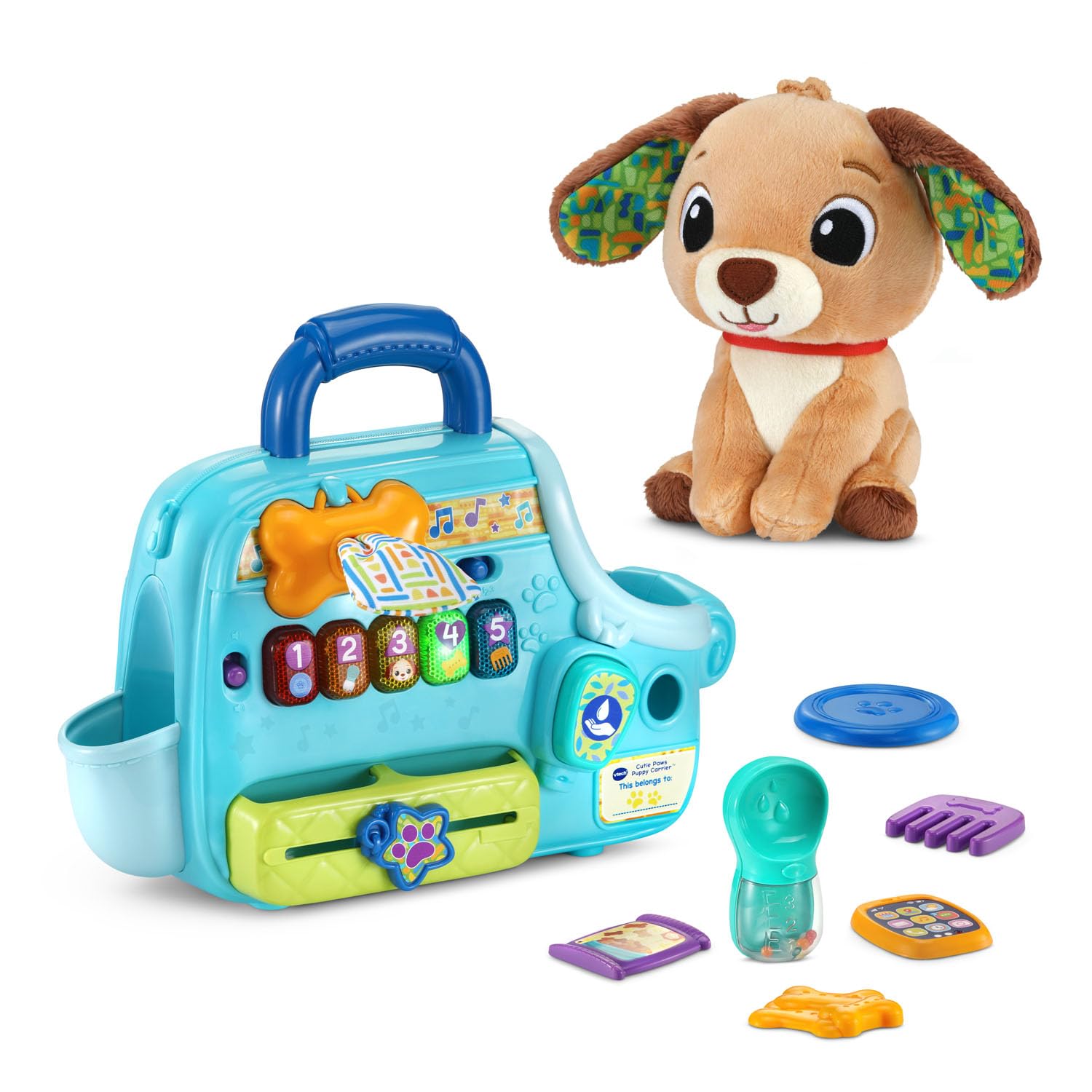 Foto 3 pulgar | Transportador De Cachorros Vtech Cutie Paws Blue Con Accesorios De 12 A 36 M - Venta Internacional.