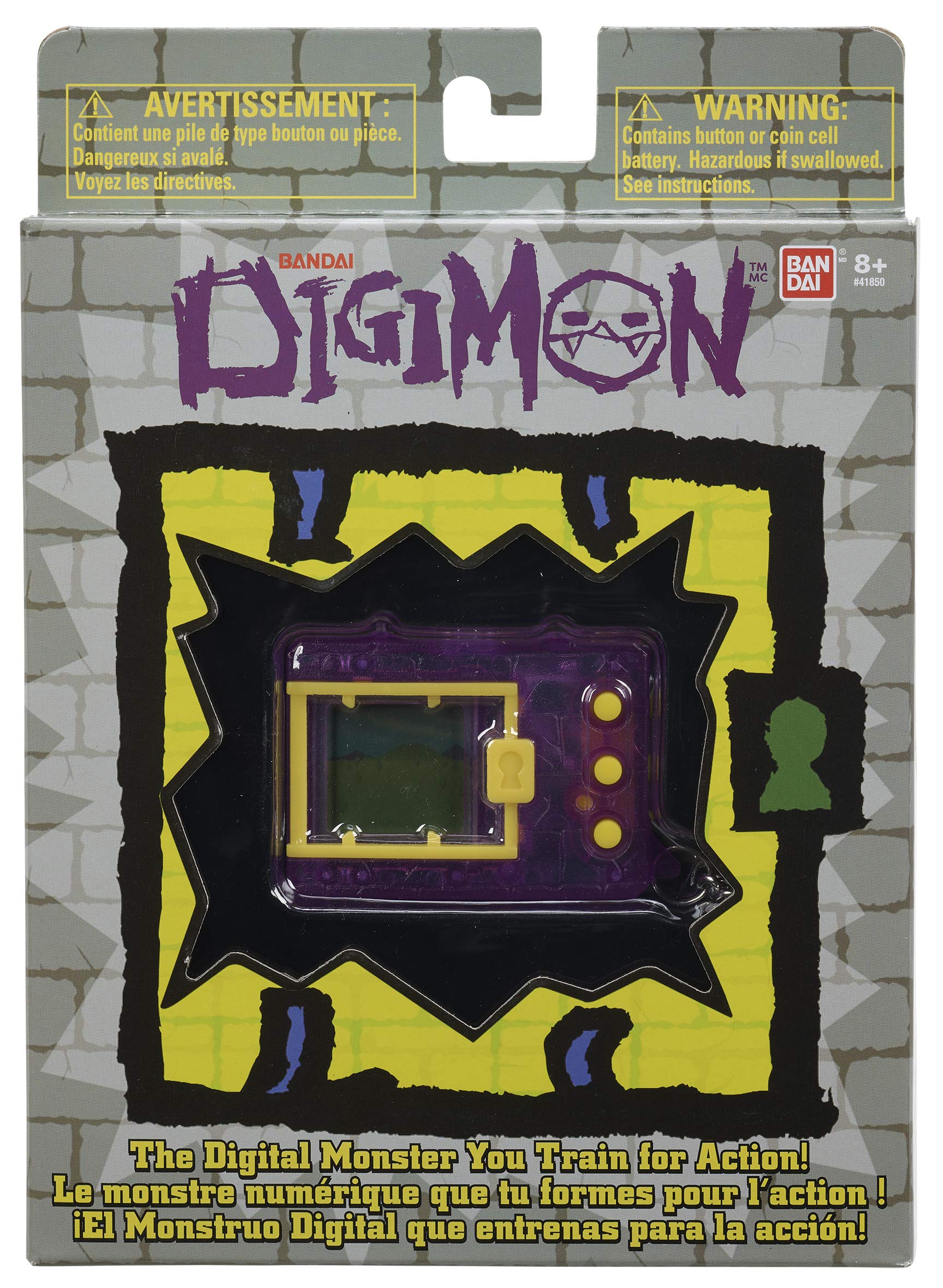 Foto 4 | Virtual Monster Pet Bandai Digimon Púrpura Translúcido - Venta Internacional.