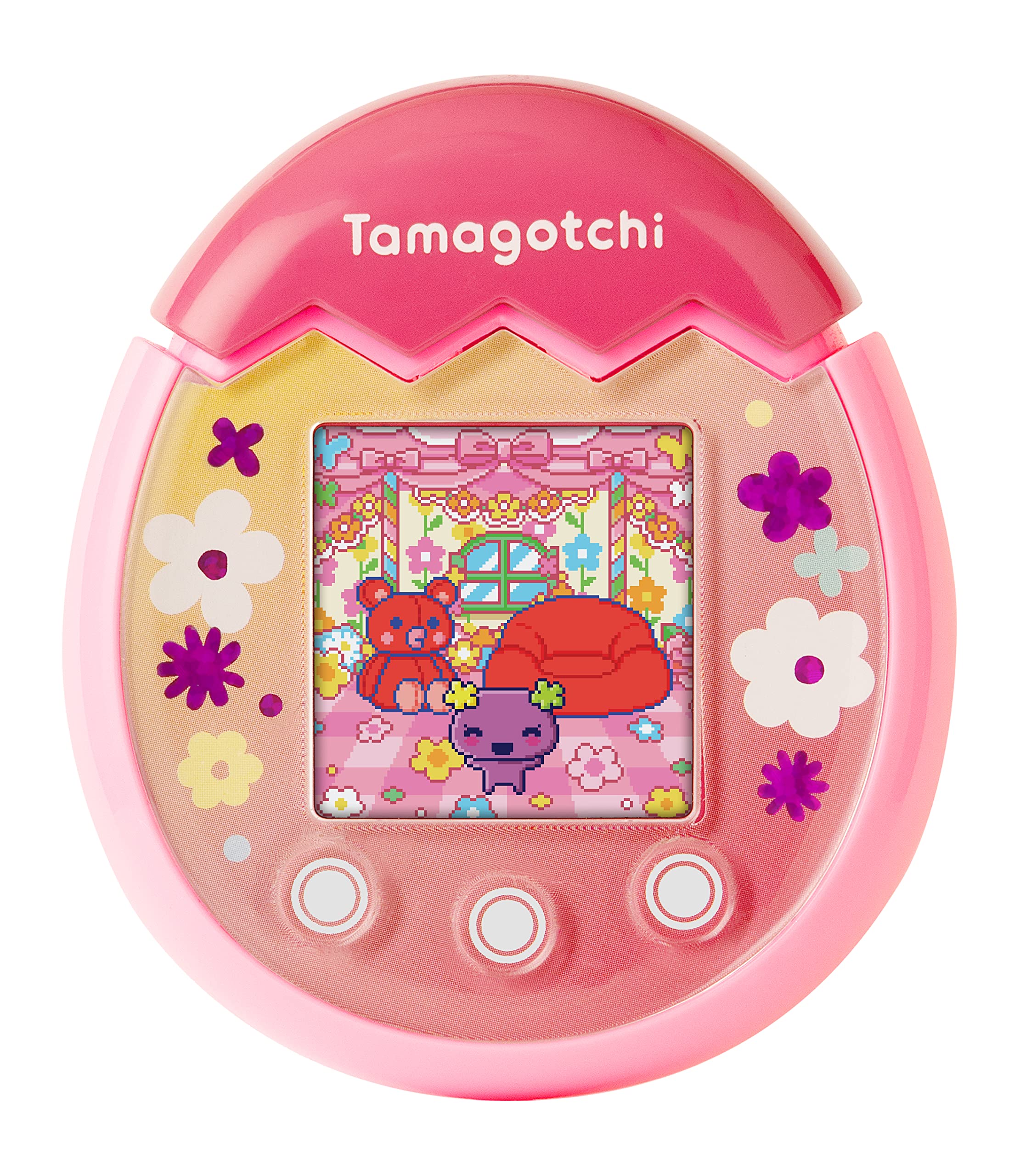 Foto 3 pulgar | Pet Bandai Tamagotchi Pix De Realidad Virtual Con Cámara Rosa - Venta Internacional.