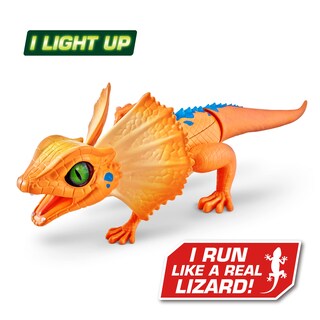 Foto 7 | Figura Robótica Para Mascota Zuru Robo Alive, Lagartija Con Cuello Con Volantes - Venta Internacional.