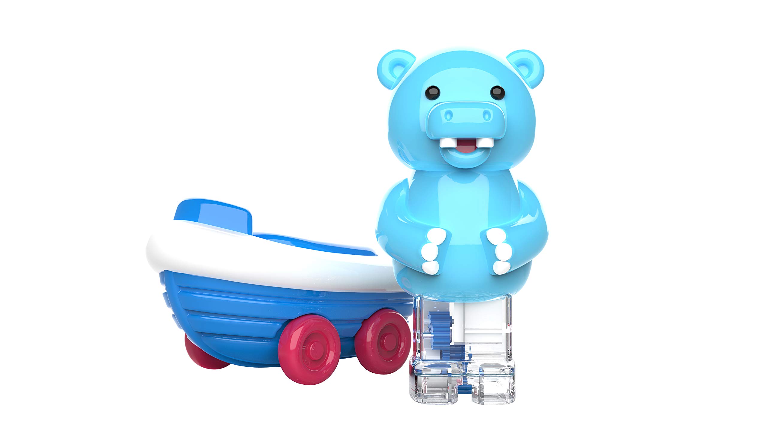 Toy Educational Insights Zoomigos Hippo Con Rowboat Zoomer - Venta Internacional.