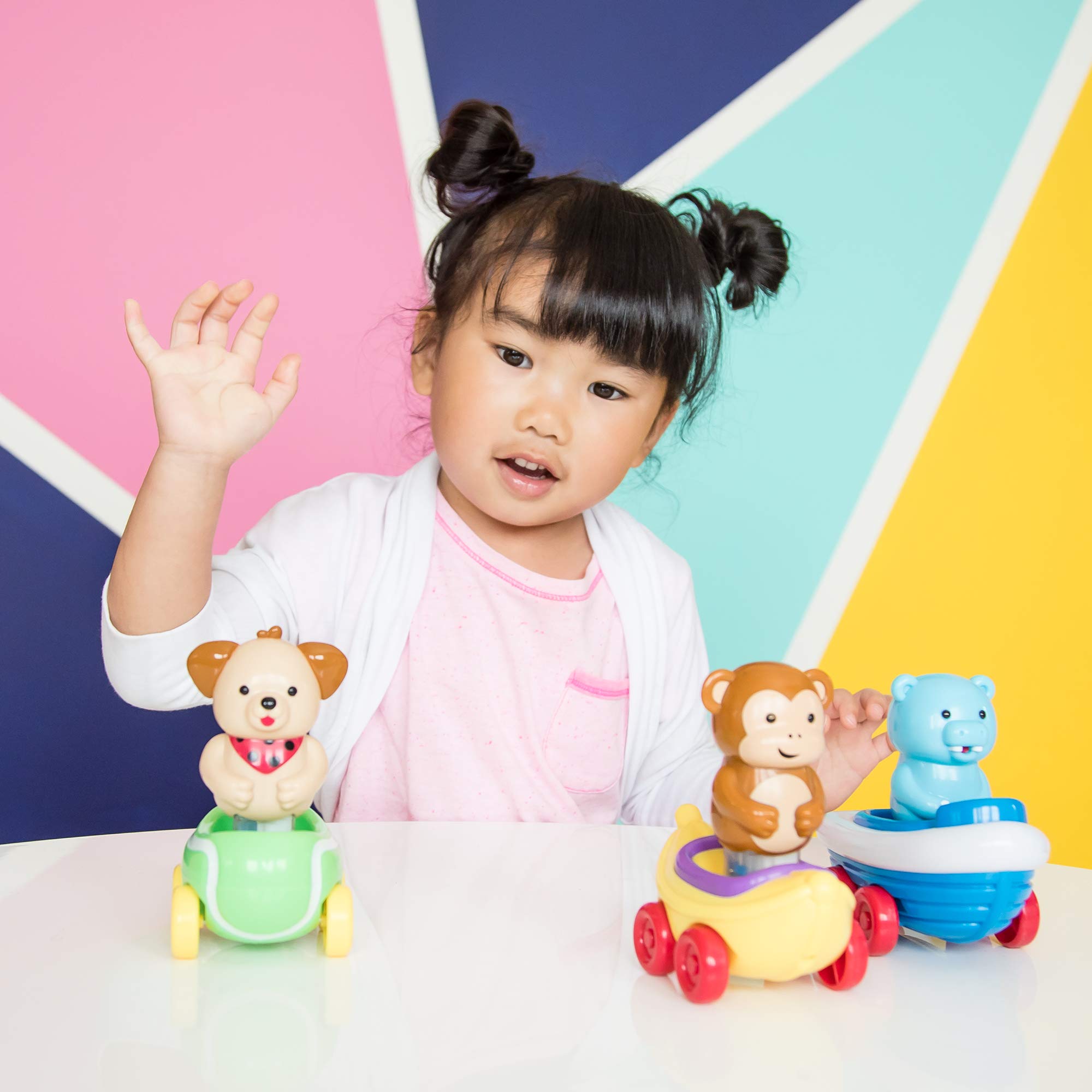 Foto 3 | Toy Educational Insights Zoomigos Hippo Con Rowboat Zoomer - Venta Internacional.