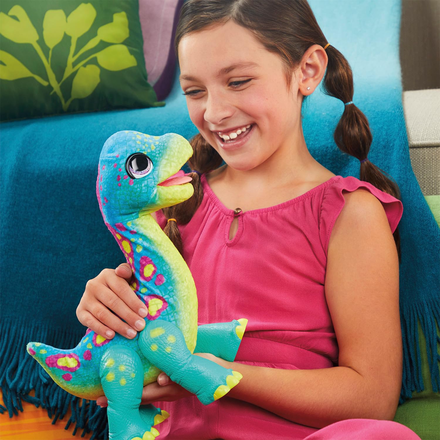 Foto 3 pulgar | Juguete Interactivo Just Play Furreal Snackin' Sam Bronto - Venta Internacional.