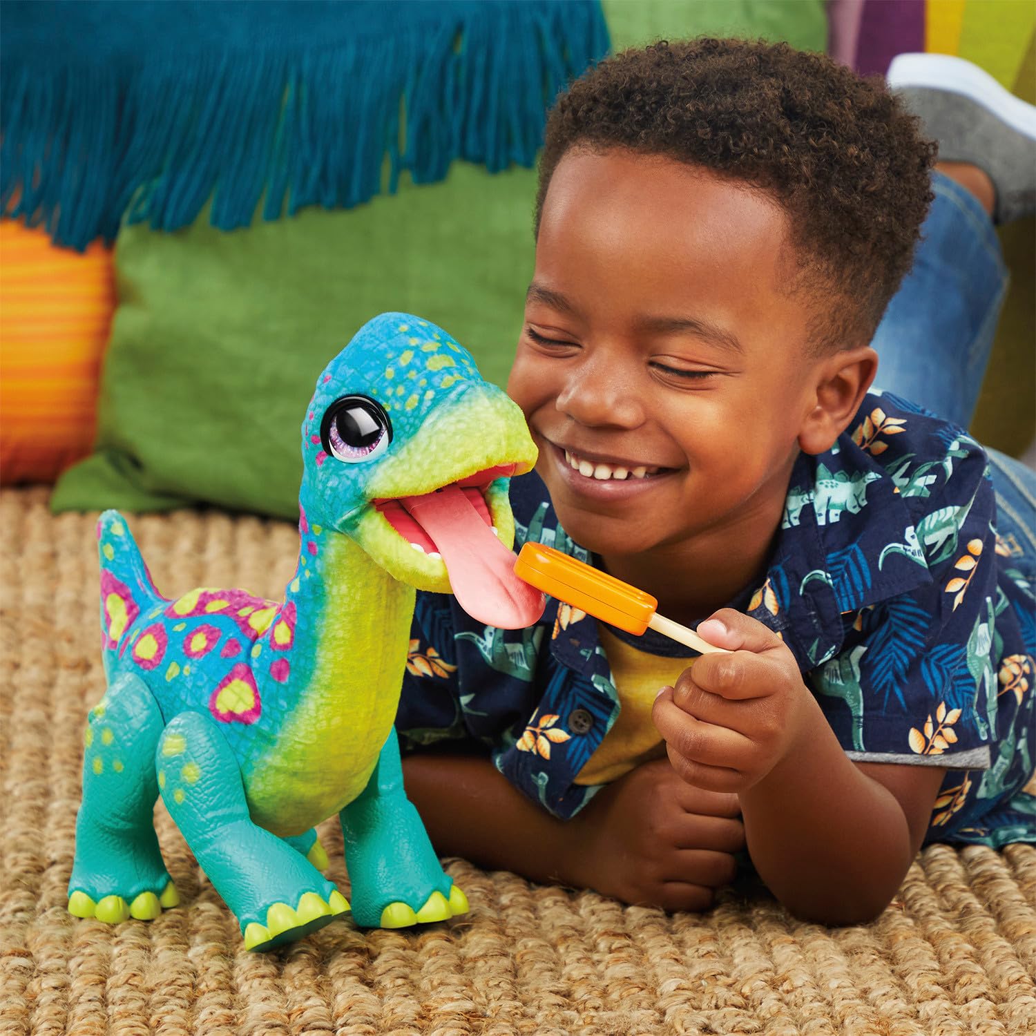 Foto 4 pulgar | Juguete Interactivo Just Play Furreal Snackin' Sam Bronto - Venta Internacional.