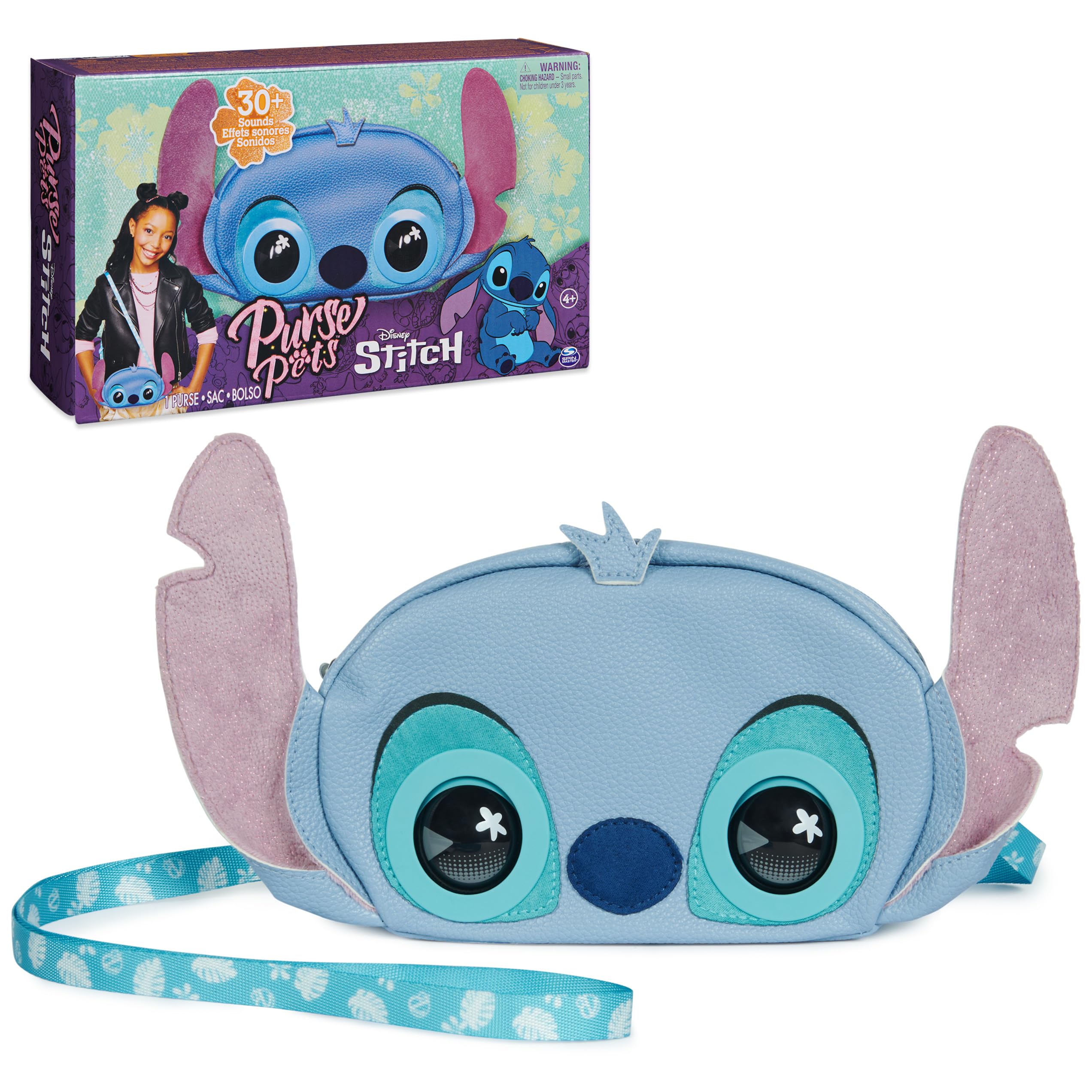 Foto 2 pulgar | Juguete Interactivo Para Mascotas Y Monedero Para Niños Pets Disney Stitch - Venta Internacional.