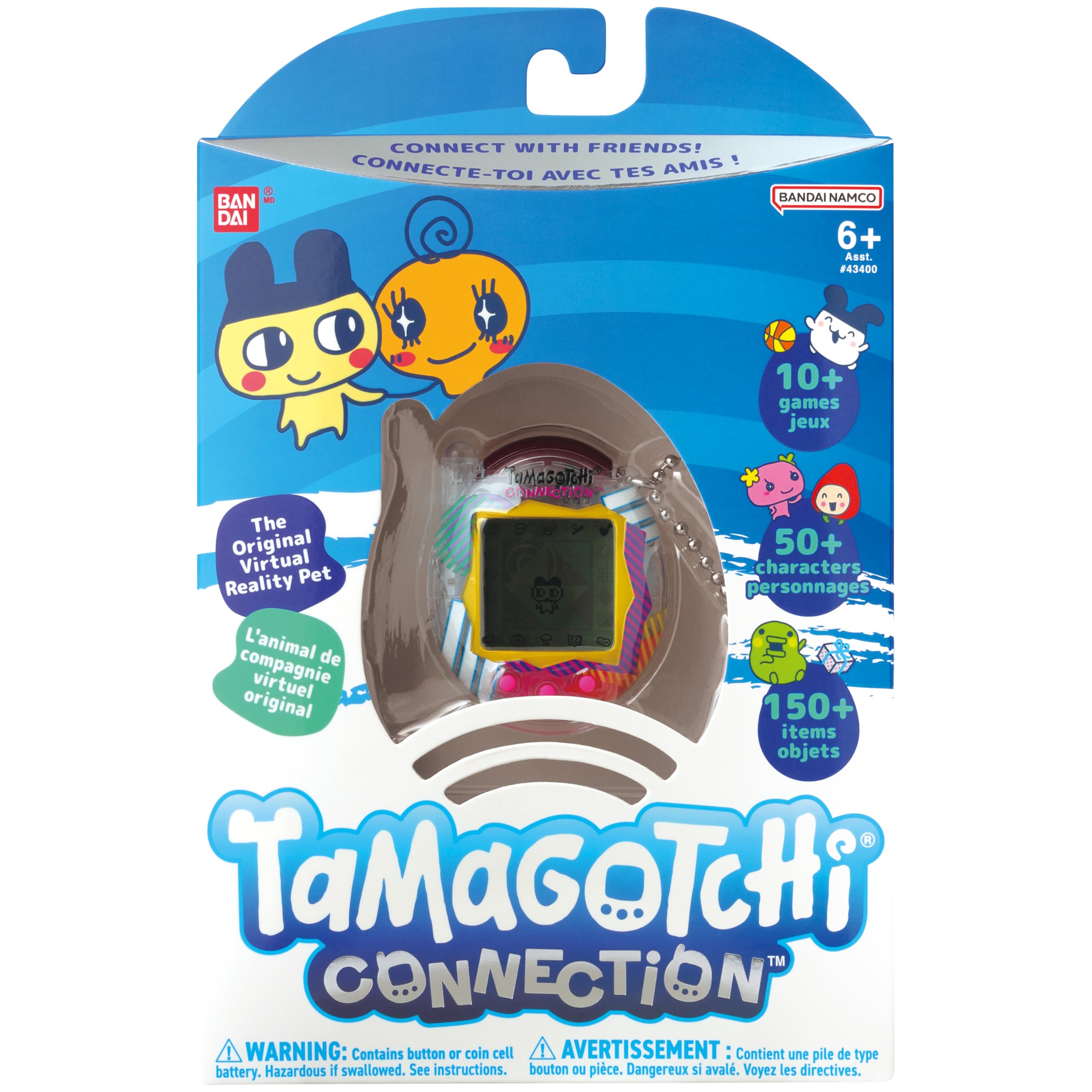 Foto 5 pulgar | Virtual Pet Tamagotchi Connection, Transparente, Retro, Para Mayores De 6 Años - Venta Internacional.