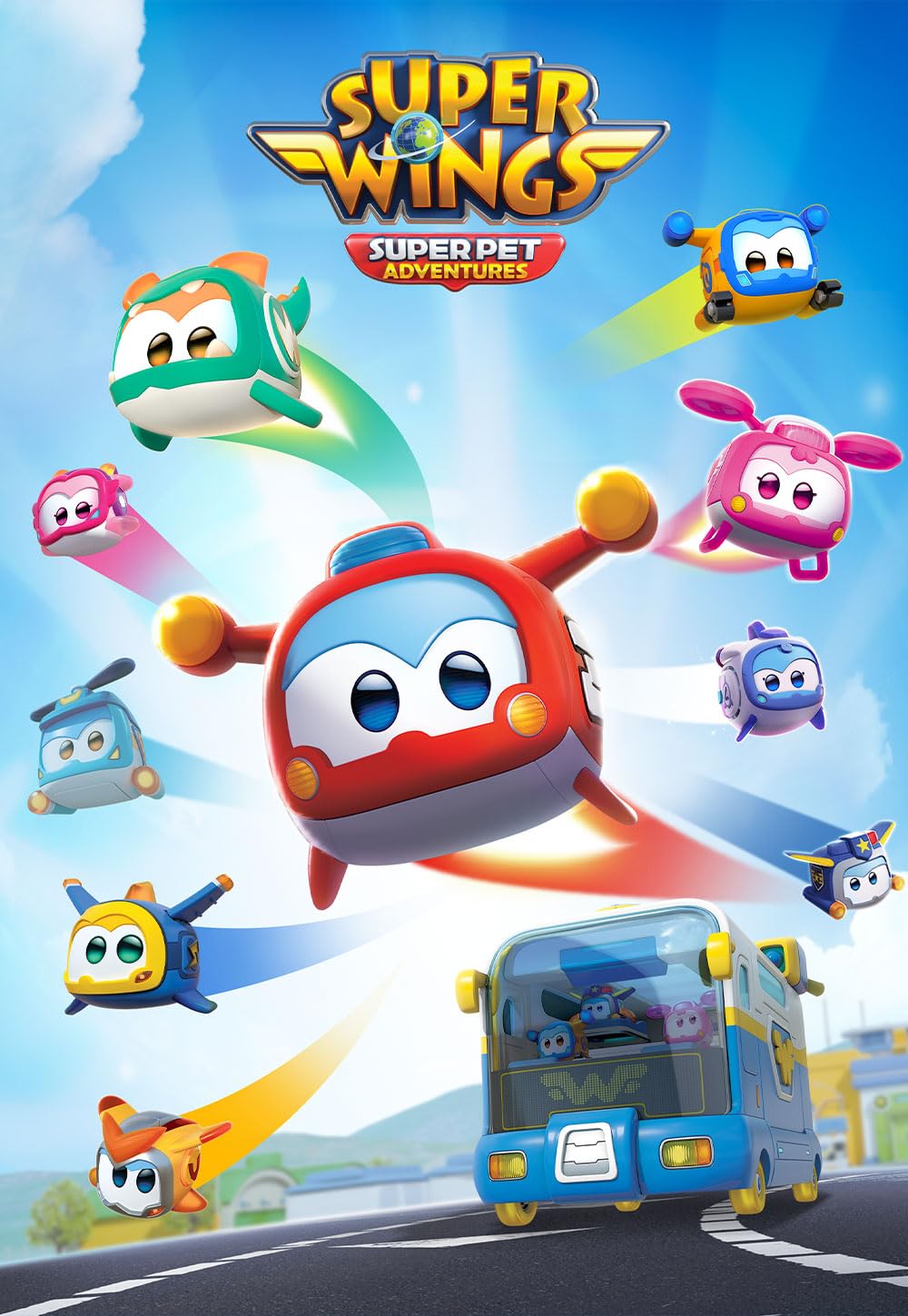 Foto 8 pulgar | Set De Supermascotas Toy Super Wings Jerome Golden Boy Shine Tino - Venta Internacional.