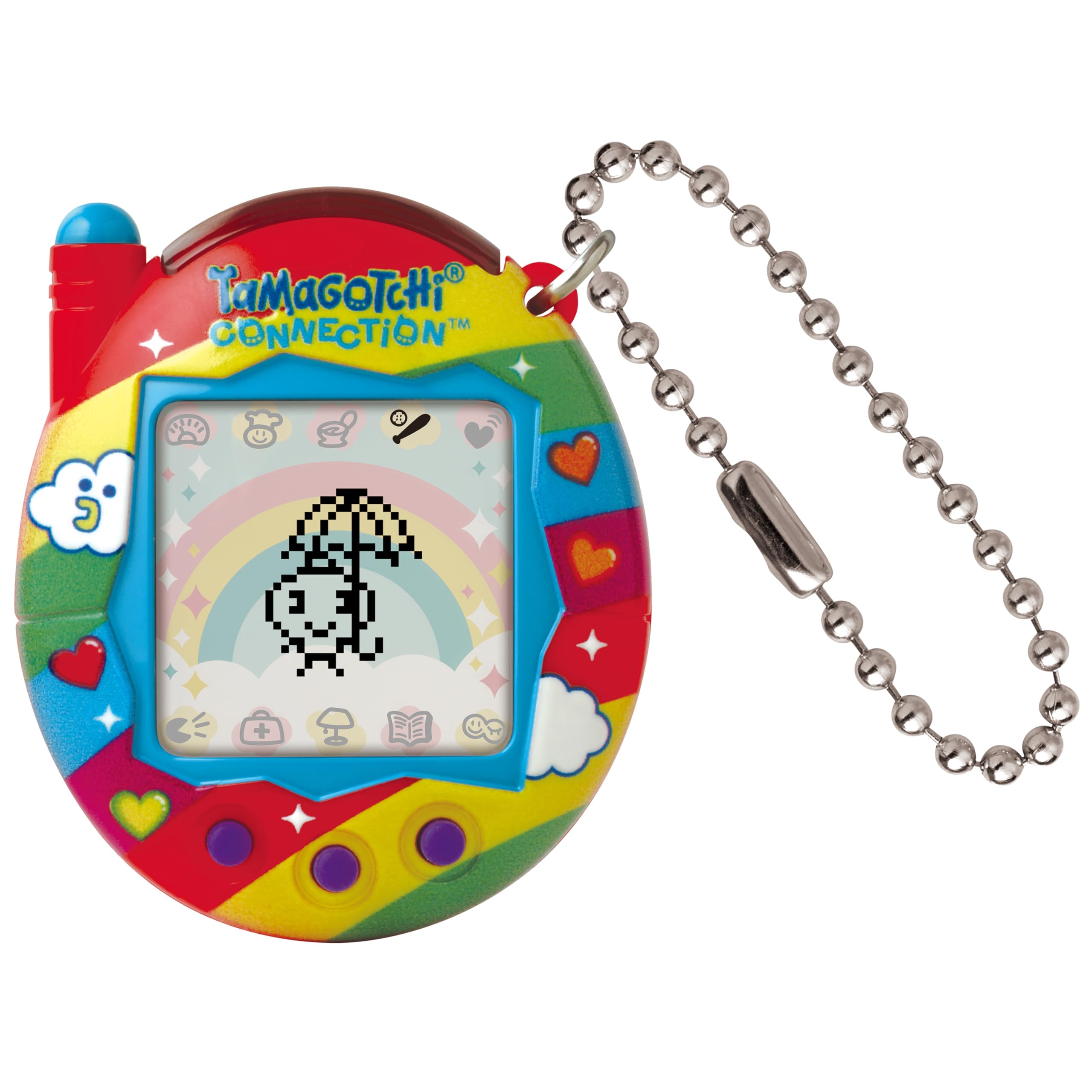 Virtual Pet Tamagotchi Connection Rainbow Sky A Partir De 6 Años - Venta Internacional.