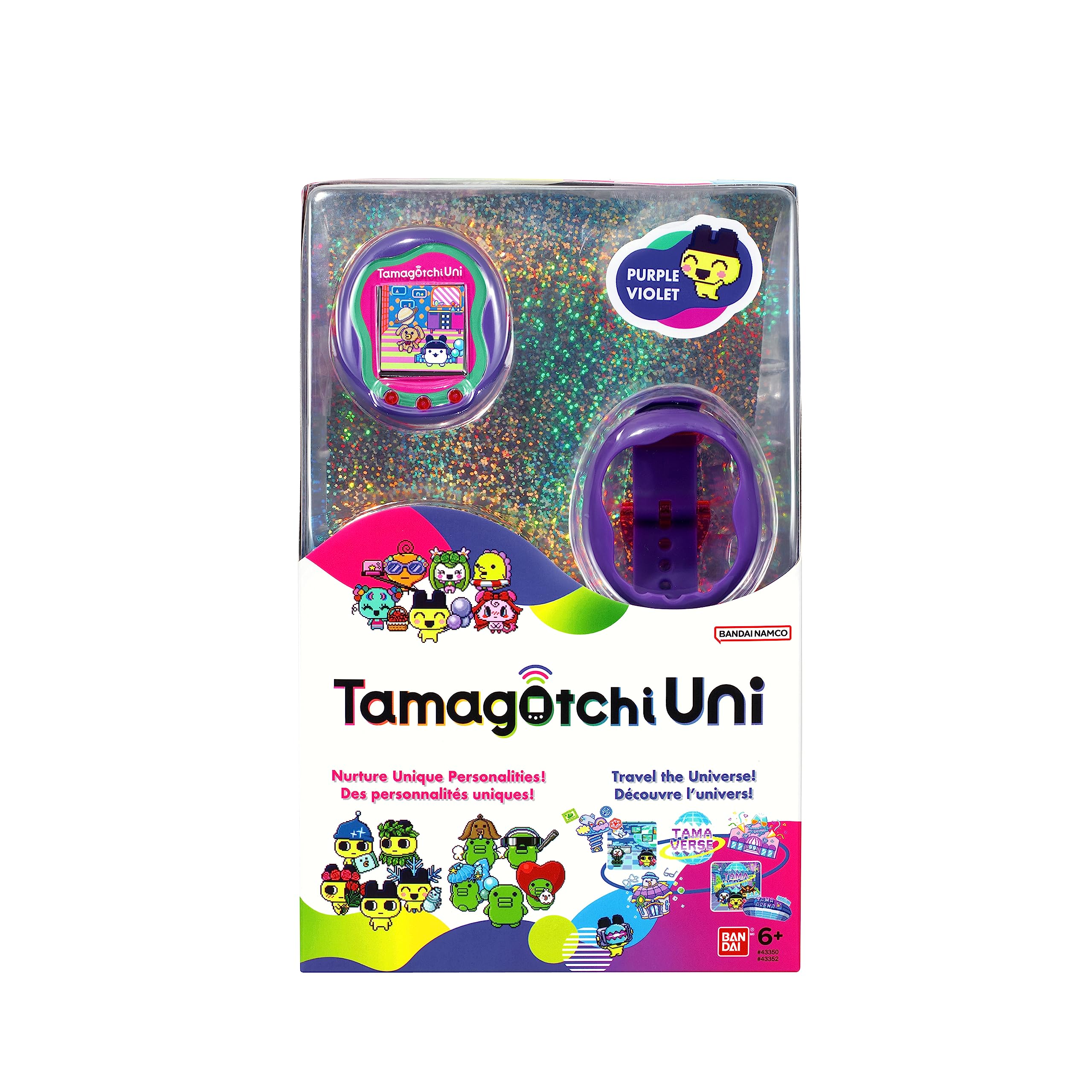 Foto 5 pulgar | Dispositivo Portátil Tamagotchi Uni Purple Con Juegos Y Accesorios - Venta Internacional.