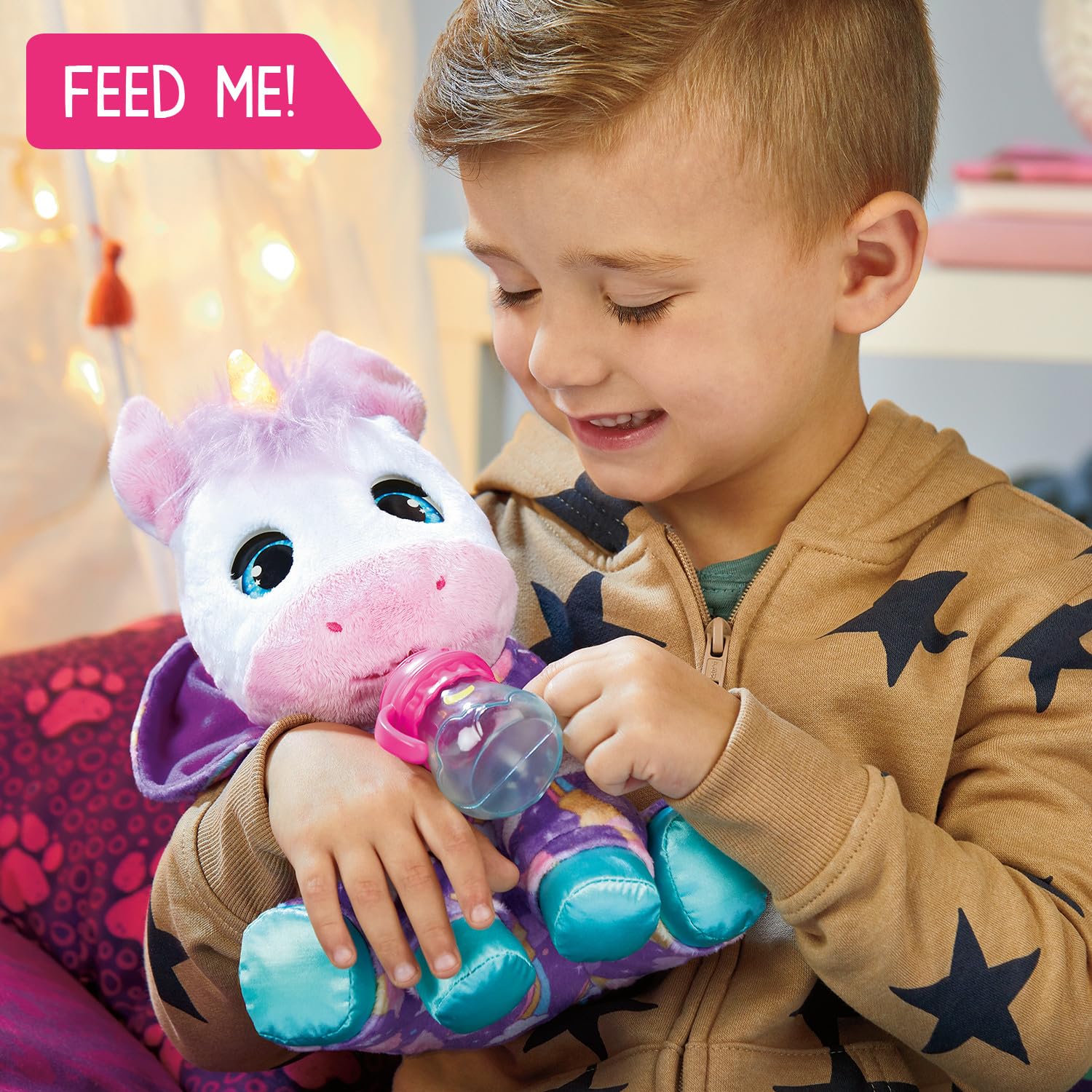 Foto 3 pulgar | Peluche Just Play Furreal Sweet Jammiecorn - Venta Internacional.