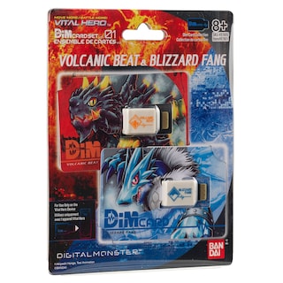 Foto 3 | Paquete De Cartas Dim Bandai Namco Digimon Vital Hero (volcanic Beat Y Blizzard Fang) - Venta Internacional.