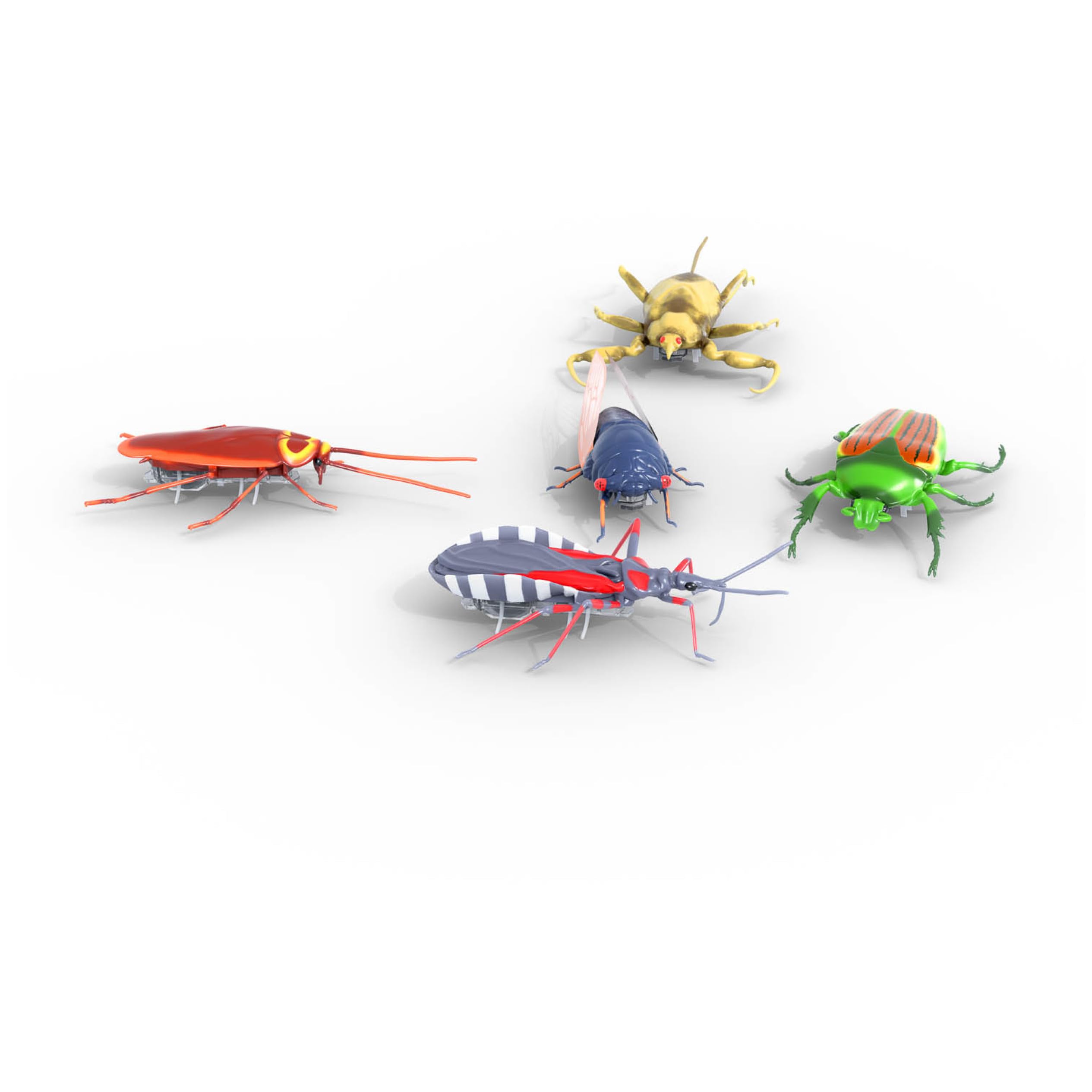 Foto 3 | Toy Hexbug Nano Real Bugs, Paquete De 5 Unidades, Sensoriales, Para Niños Y Gatos De Más De 3 Años - Venta Internaci