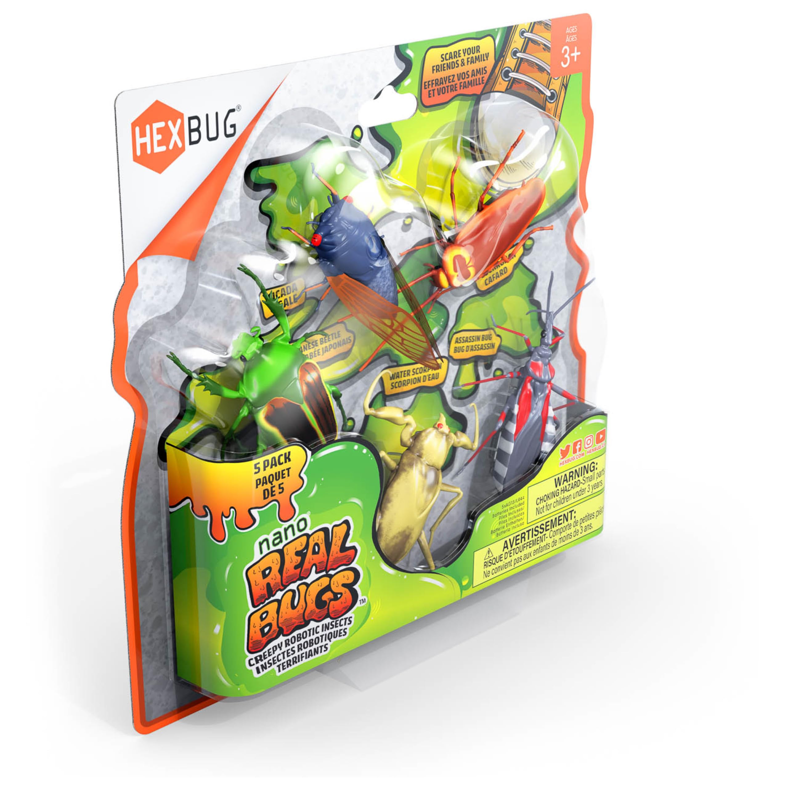 Foto 6 pulgar | Toy Hexbug Nano Real Bugs, Paquete De 5 Unidades, Sensoriales, Para Niños Y Gatos De Más De 3 Años - Venta Internaci