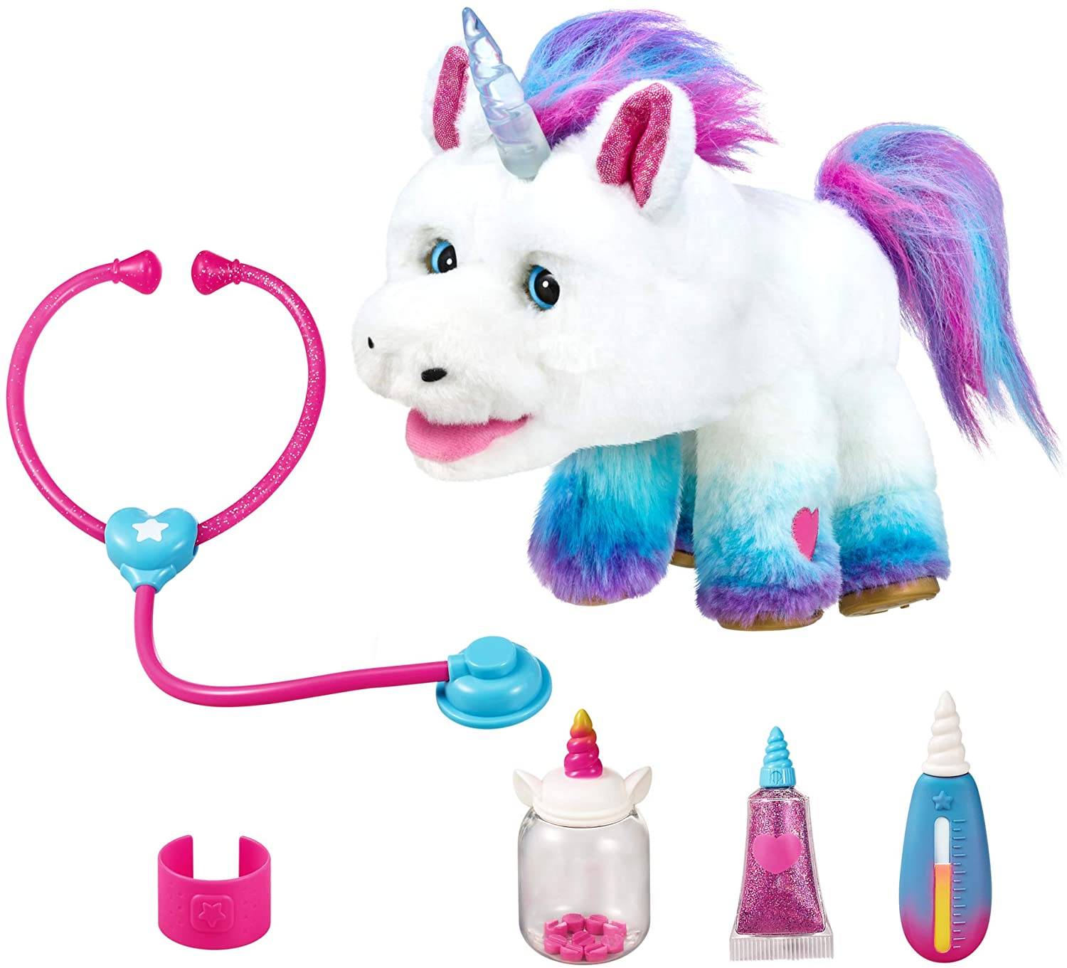 Foto 6 pulgar | Rainlow Interactivo Con Forma De Unicornio Veterinario Little Live Pets - Venta Internacional.