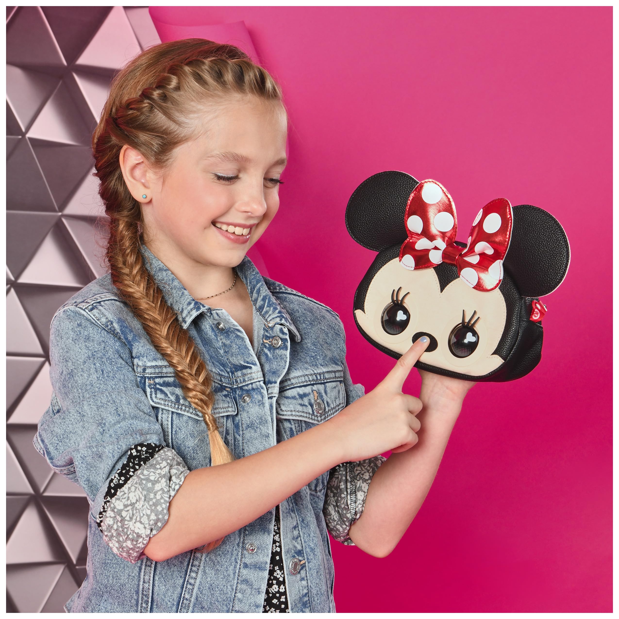 Foto 2 | Juguete Interactivo Para Mascotas Y Monedero Para Niños Minnie Mouse - Venta Internacional.