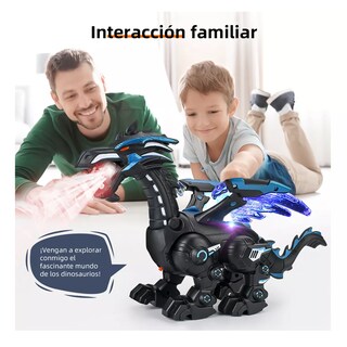 Foto 5 | Juguete Dinosaurio Robot Negro